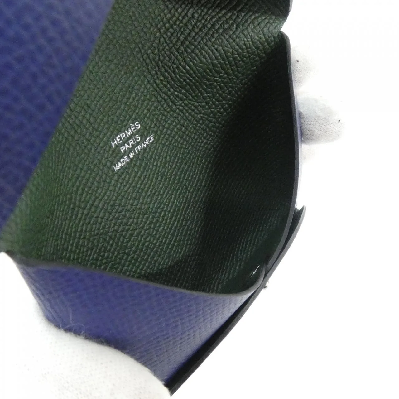 HERMES 078475CK Card Case Epsom