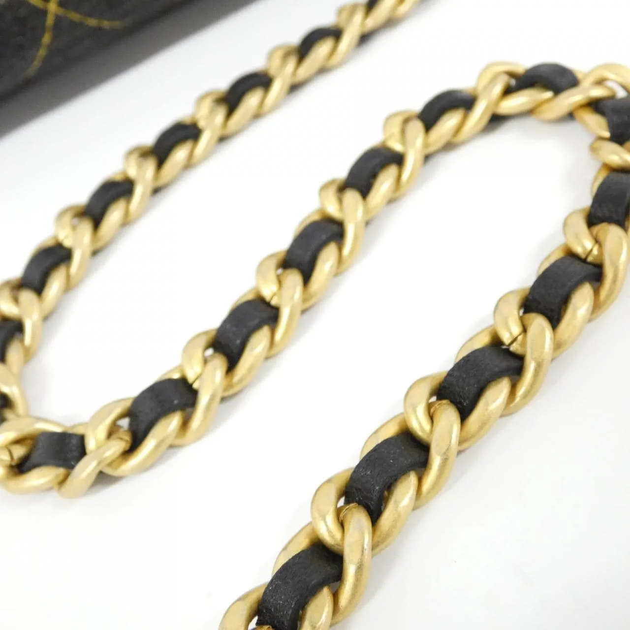 CHANEL Chanel 19 AP3349 Wallet Denim Black Denim Rank A - Thumbnail 8