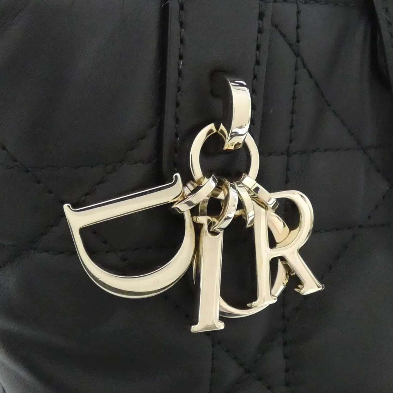 DIOR S6100OSNW Tote 黑色 中古品A - 縮圖 4