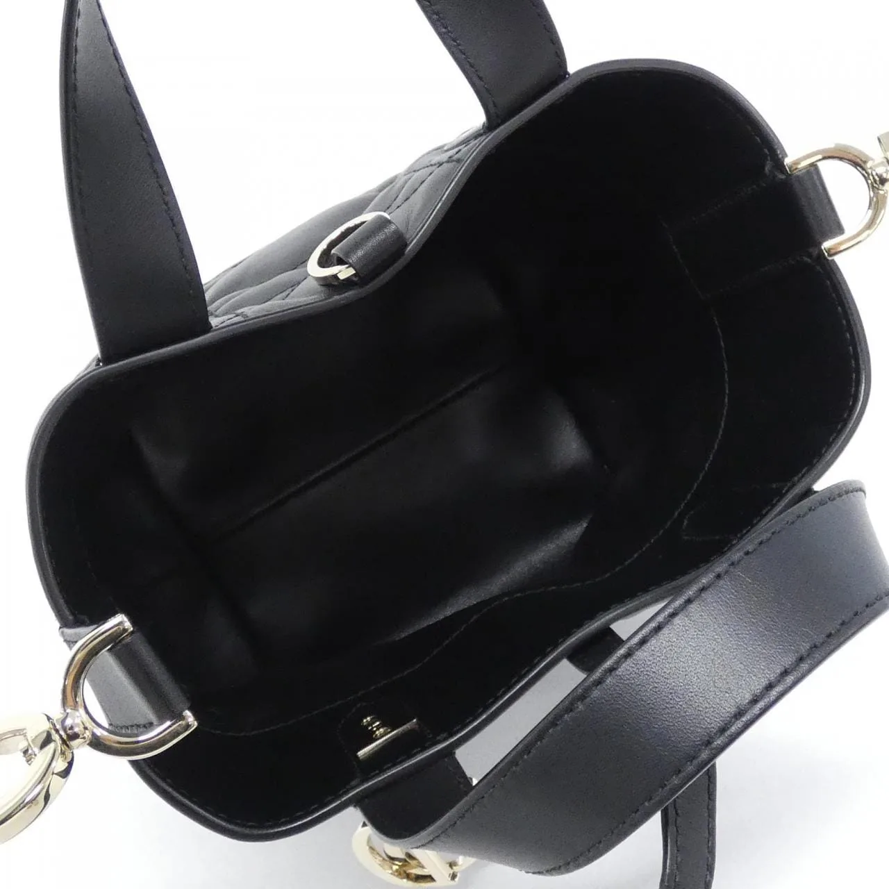 DIOR S6100OSNW Tote 黑色 中古品A - 縮圖 8