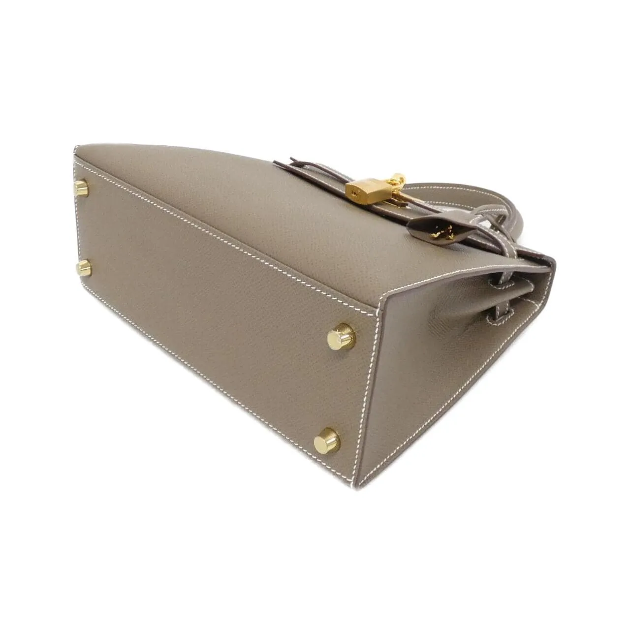 HERMES Kelly 038416CC Handbag Epsom Etoupe Epsom 皮 中古品A - 縮圖 3