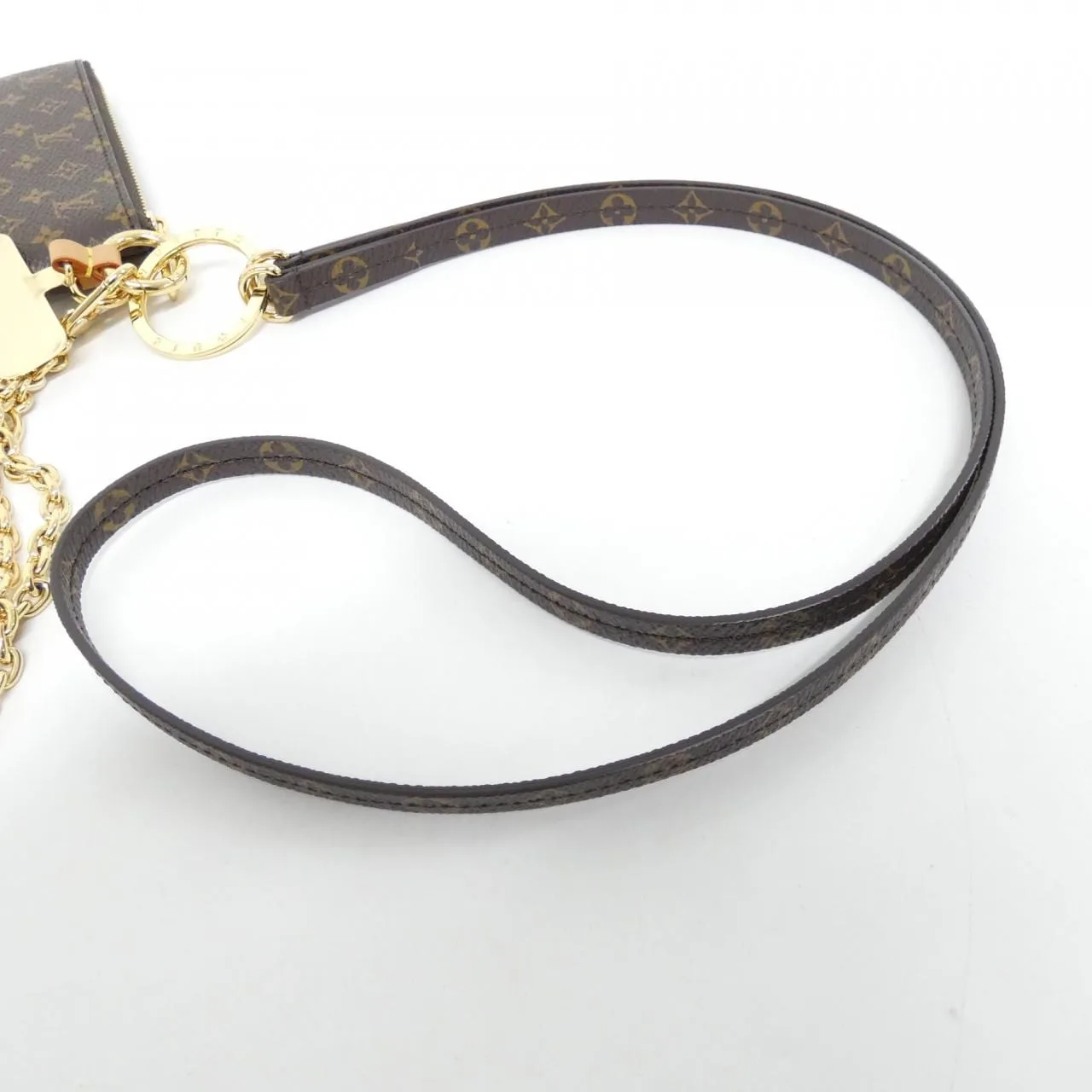 LOUIS VUITTON M26898 Wallet Monogram 黑色 Monogram 中古品A - 縮圖 8