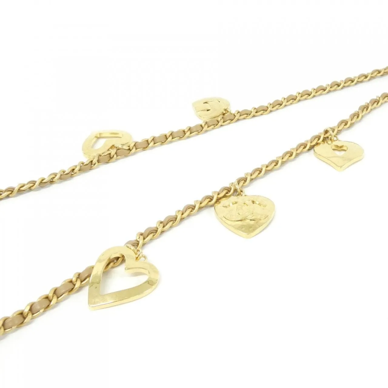 CHANEL Chanel 22 AS3456 Shoulder Lambskin Beige Lambskin - Thumbnail 5