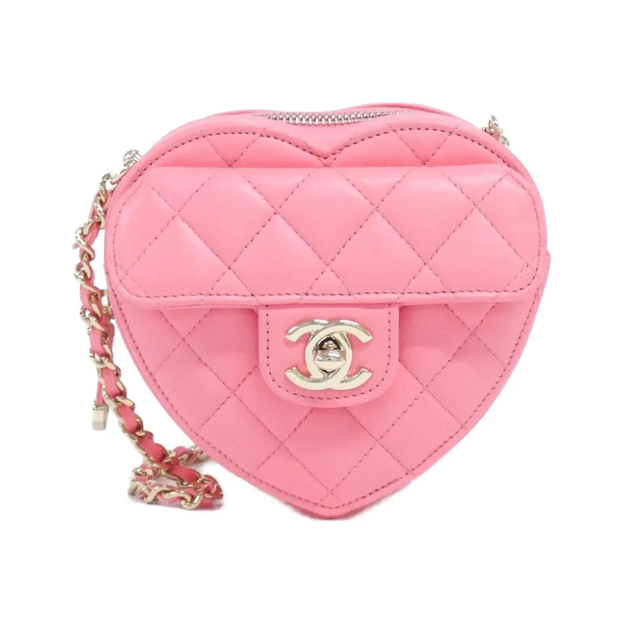 CHANEL Timeless Classic AP2784 Shoulder Lambskin Pink