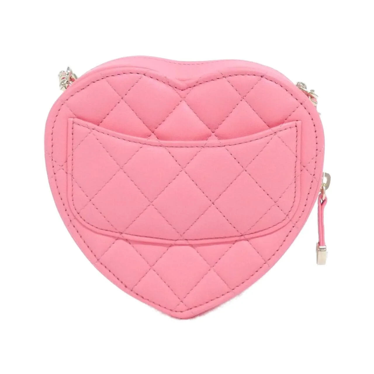 CHANEL Timeless Classic AP2784 Shoulder Lambskin 粉色 羊皮 中古品A - 縮圖 2