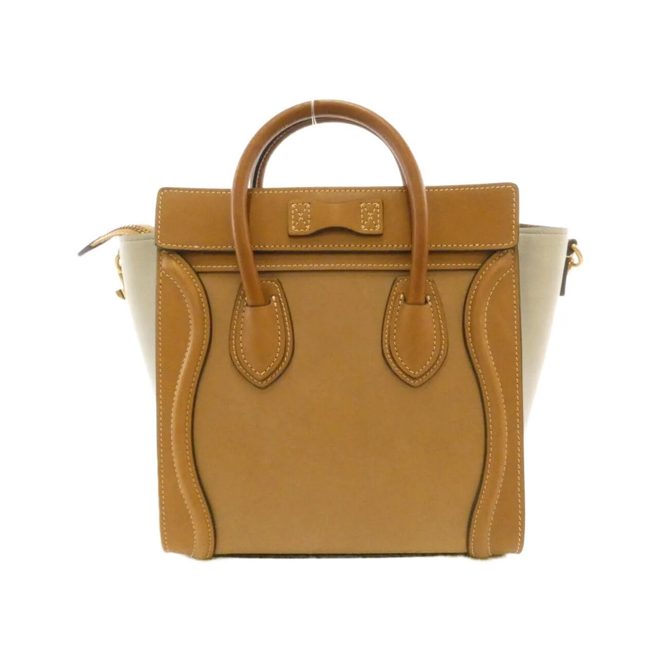 CELINE Luggage 168243AO3 Handbag Black Rank A - Thumbnail 2