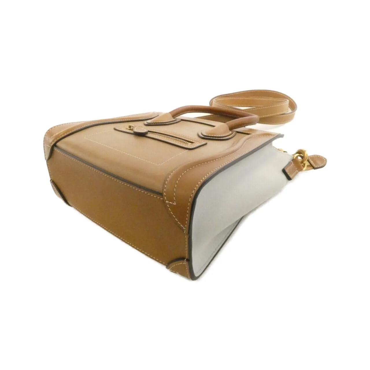 CELINE Luggage 168243AO3 Handbag Black Rank A - Thumbnail 3