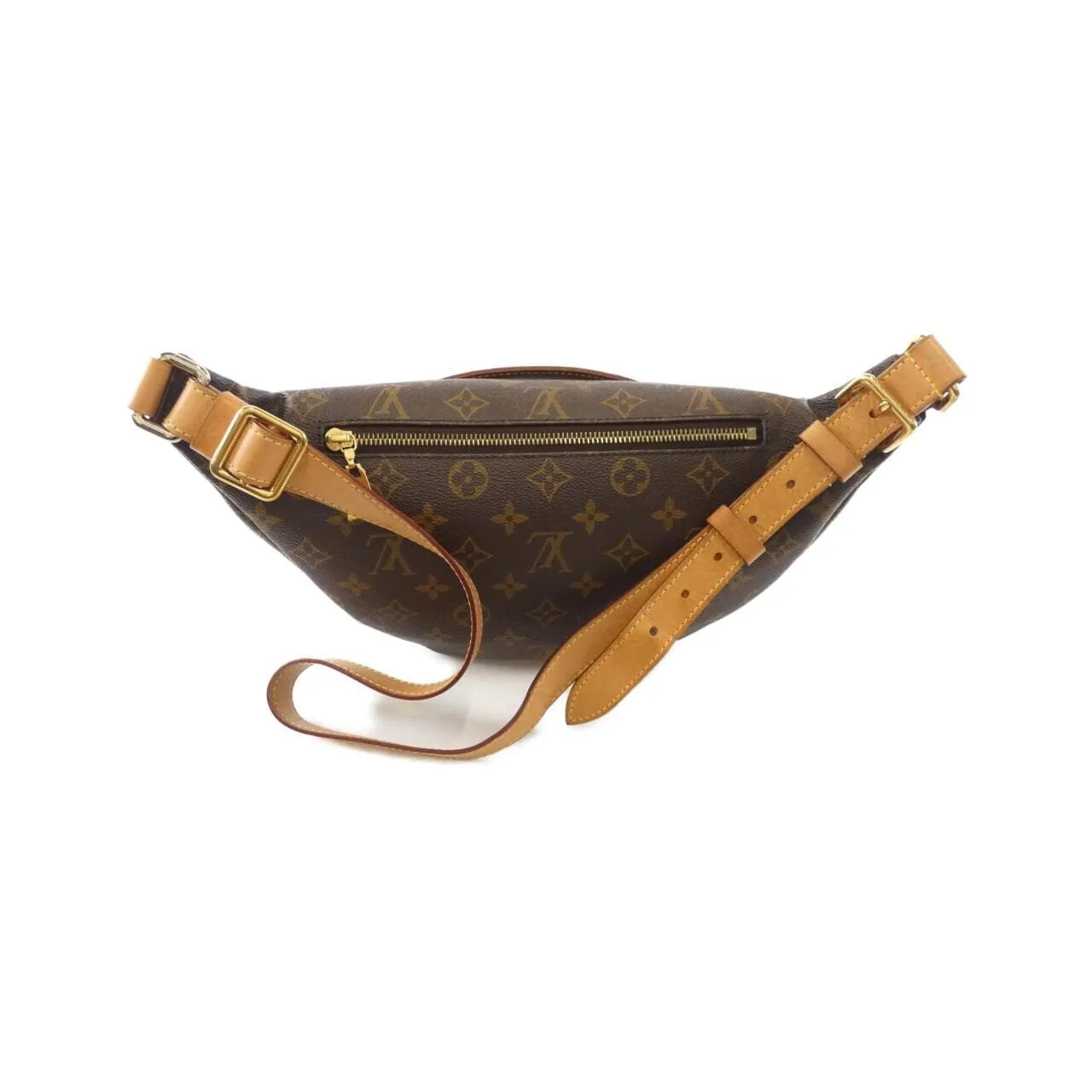 LOUIS VUITTON Bum Bag M43644 Shoulder Monogram 黑色 Monogram 中古品B - 縮圖 2