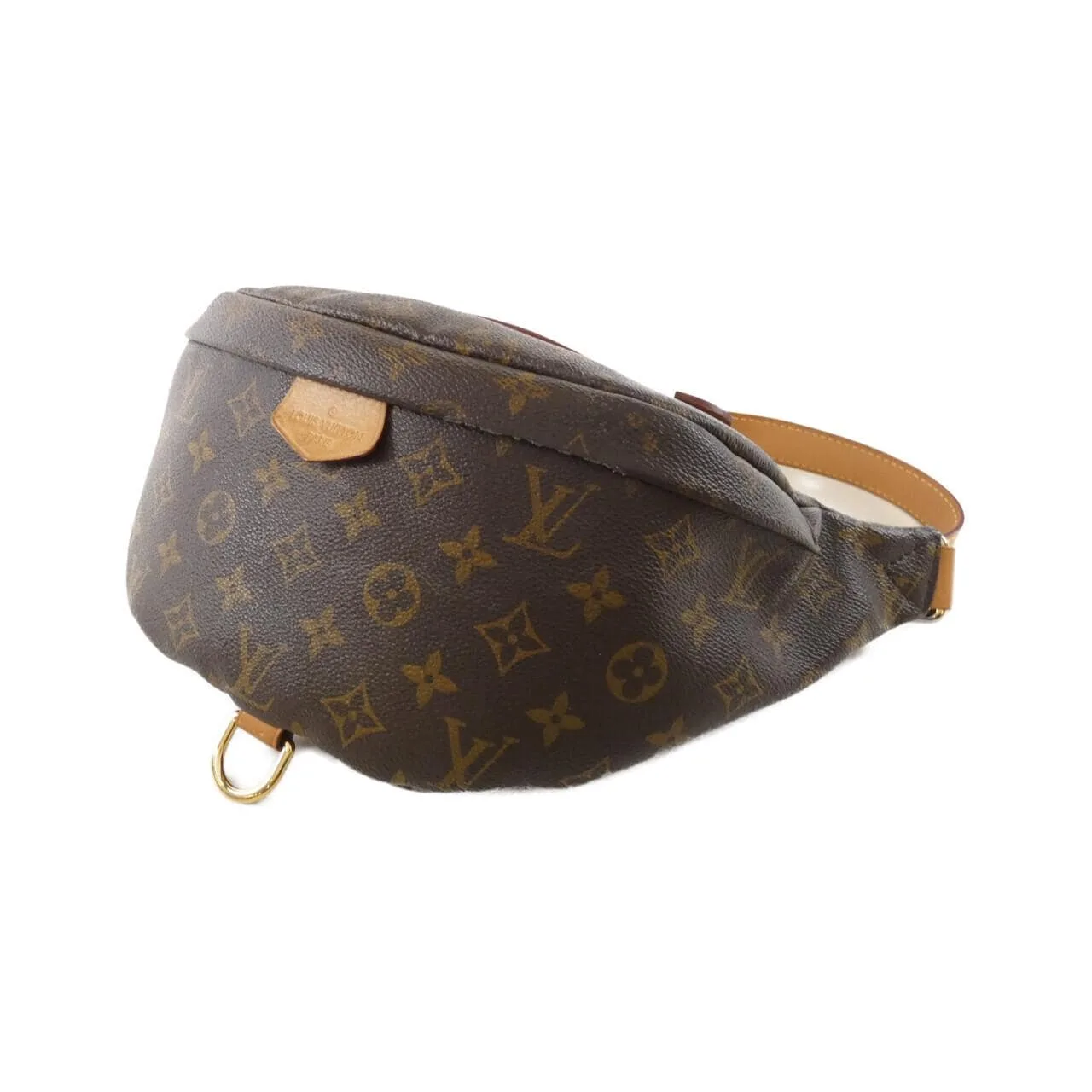 LOUIS VUITTON Bum Bag M43644 Shoulder Monogram 黑色 Monogram 中古品B - 縮圖 3