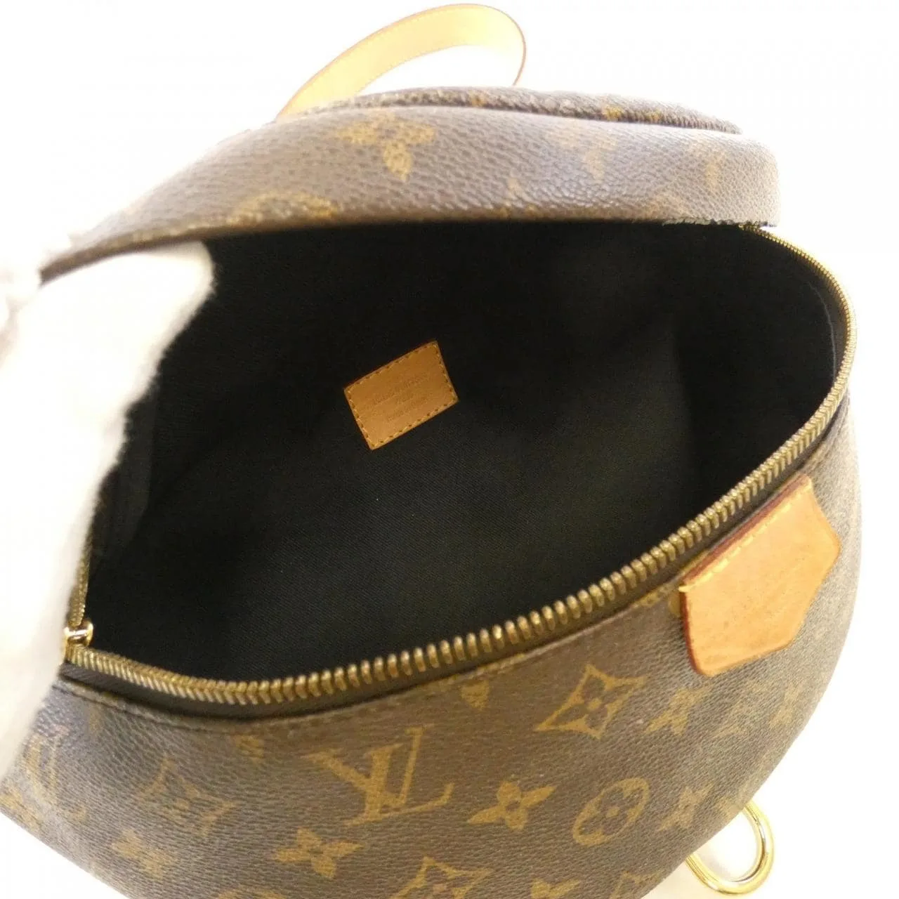 LOUIS VUITTON Bum Bag M43644 Shoulder Monogram 黑色 Monogram 中古品B - 縮圖 9