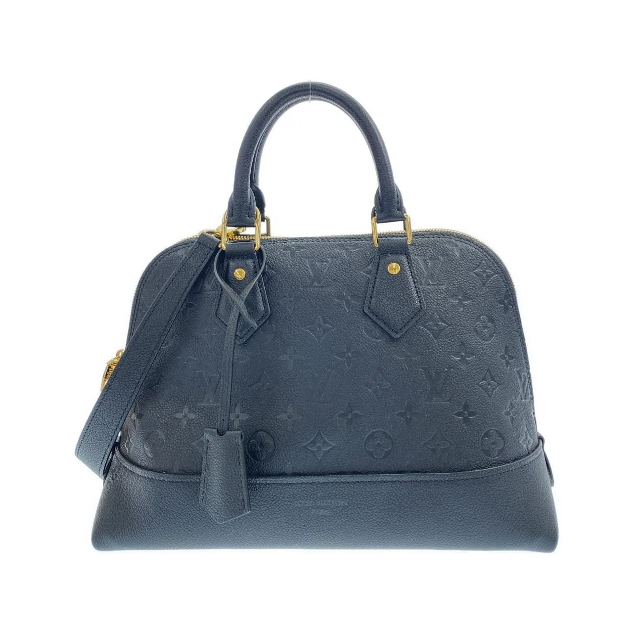 LOUIS VUITTON Alma M44832 Handbag Monogram Black