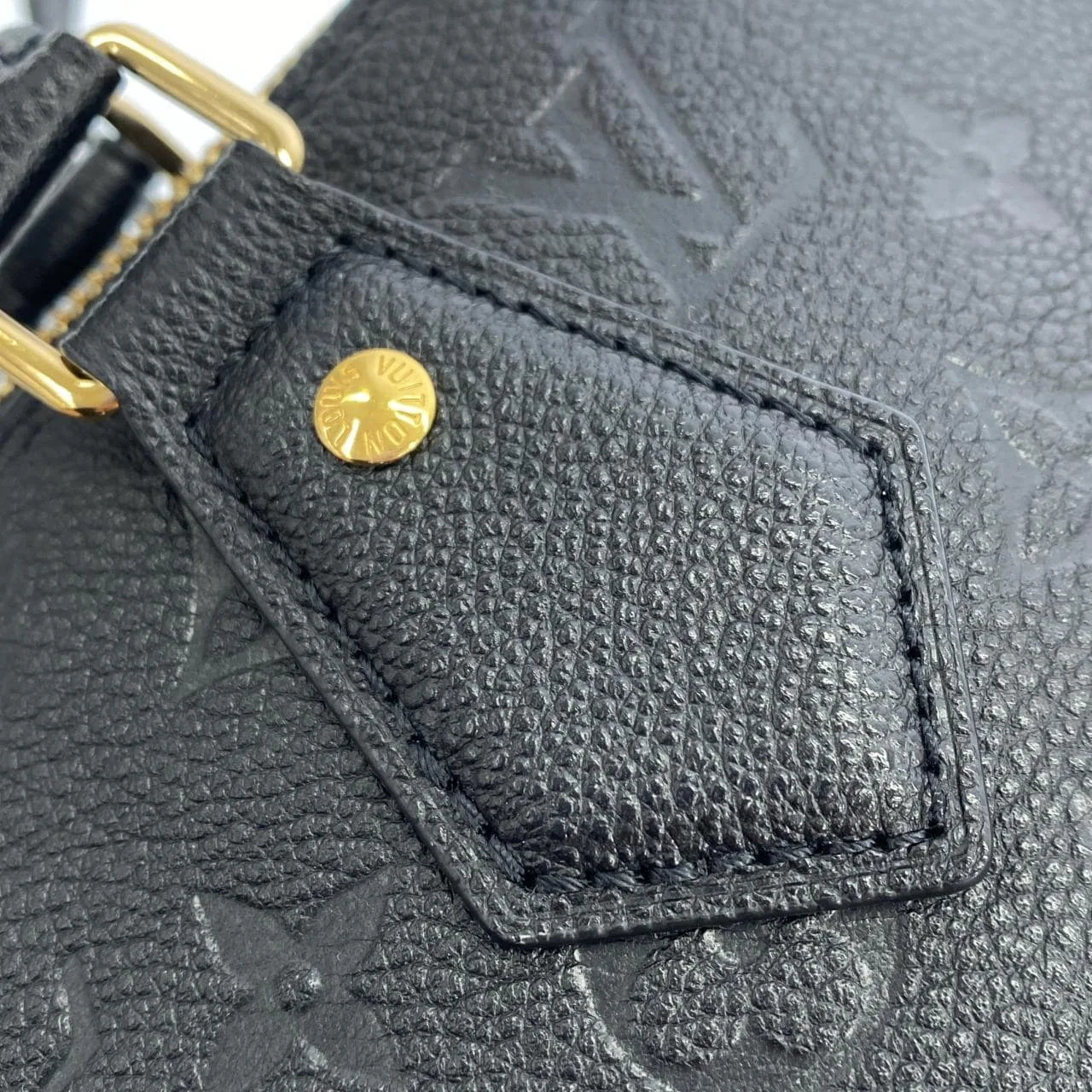 LOUIS VUITTON Alma M44832 Handbag Monogram 黑色 Monogram 中古品A - 縮圖 4