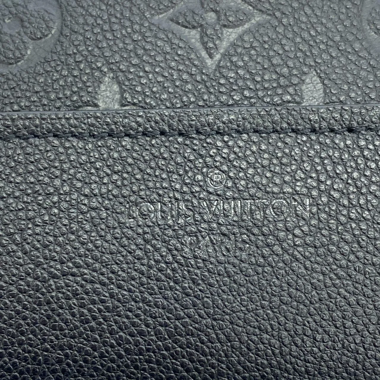 LOUIS VUITTON Alma M44832 Handbag Monogram 黑色 Monogram 中古品A - 縮圖 5