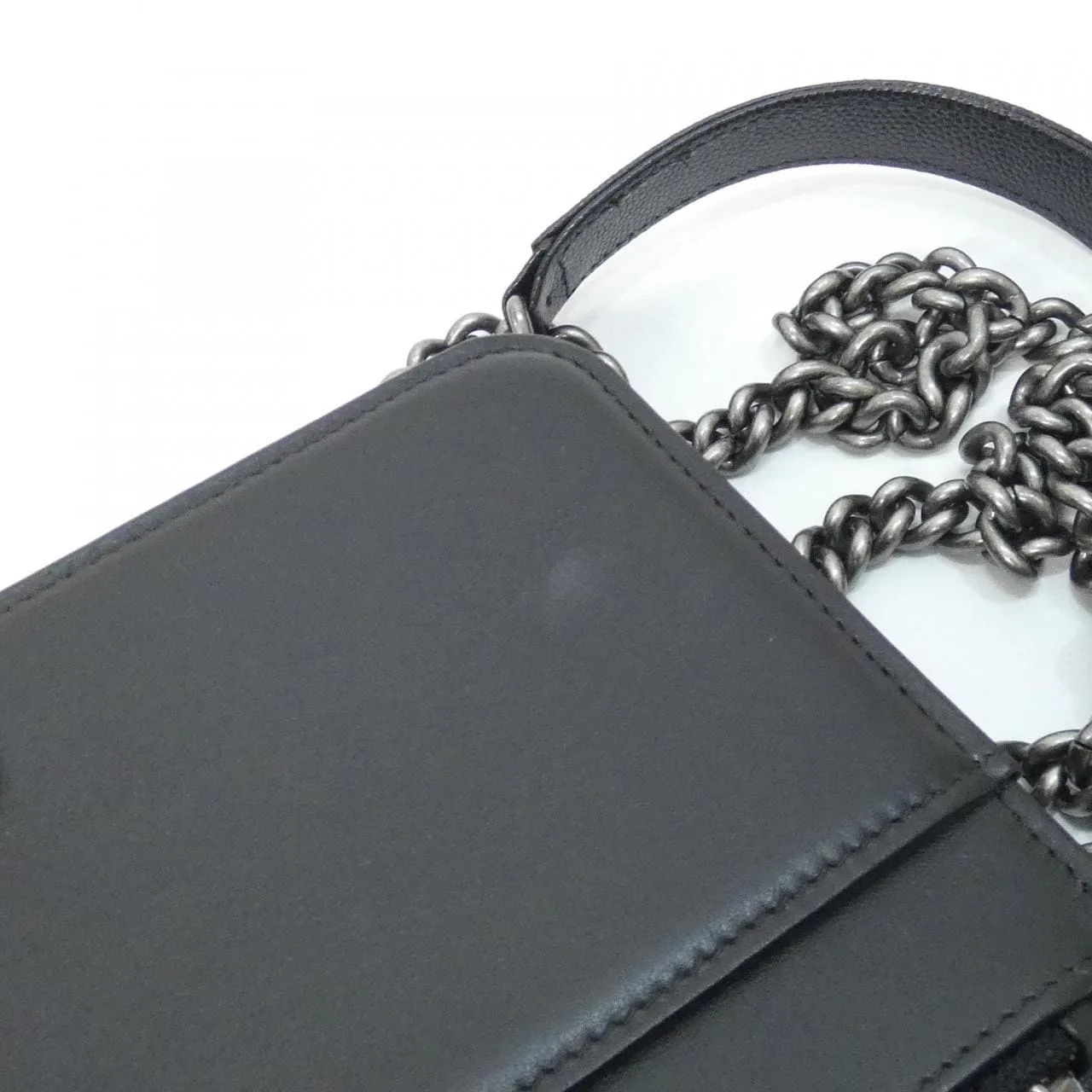 CHANEL Boy Chanel AP1117 Wallet Grained Calfskin 黑色 荔枝紋牛皮 中古品A - 縮圖 8