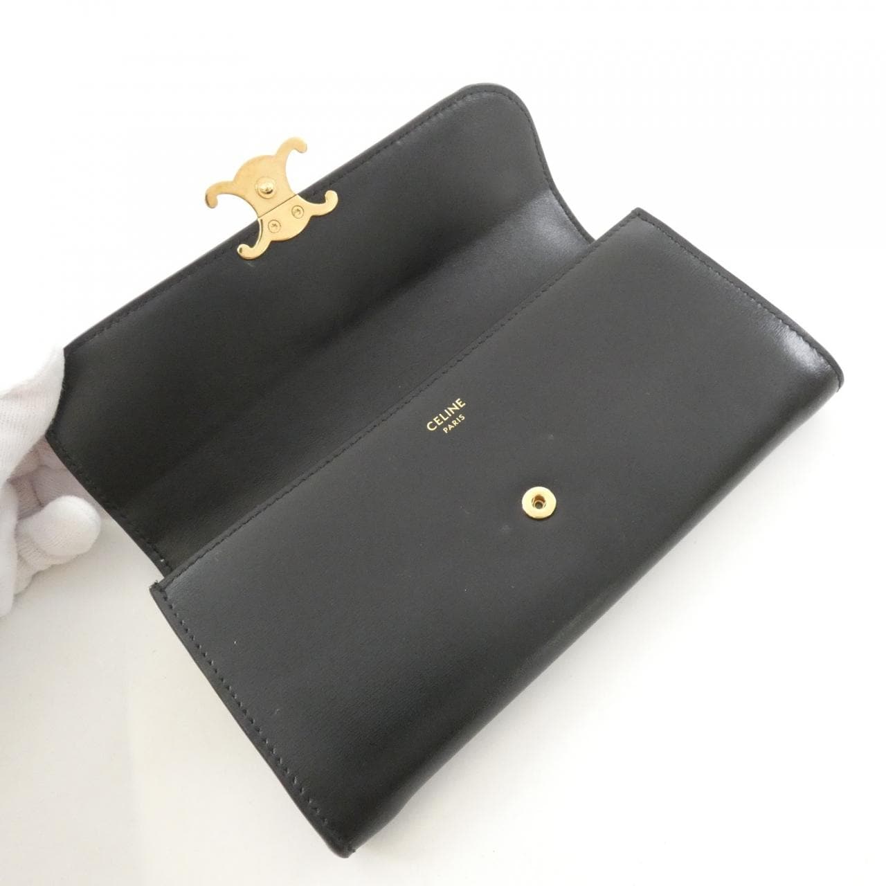 CELINE Triomphe 10E313DPV Wallet 5