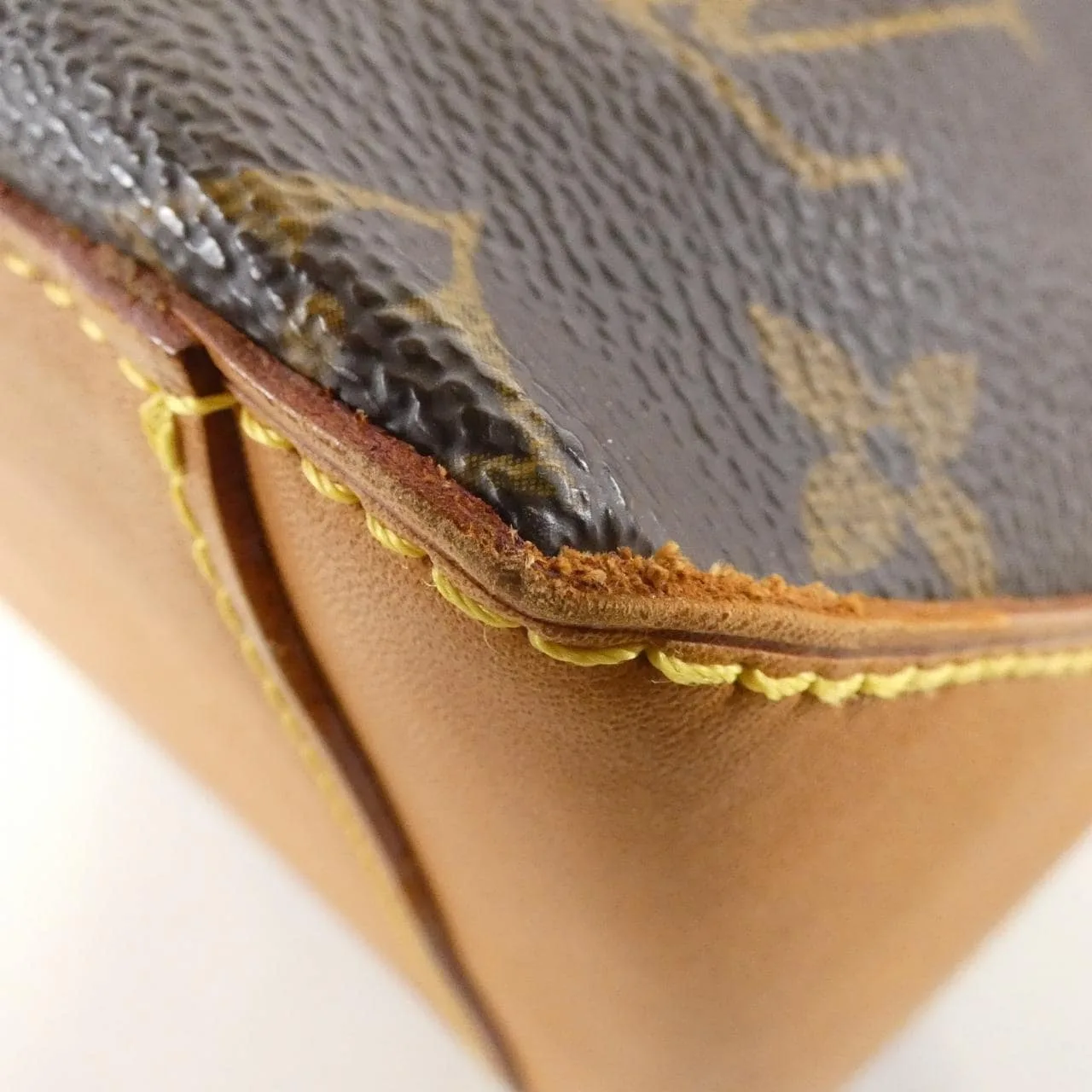 LOUIS VUITTON Caba Piano M51148 Handbag Monogram 黑色 Monogram 中古品B - 縮圖 2