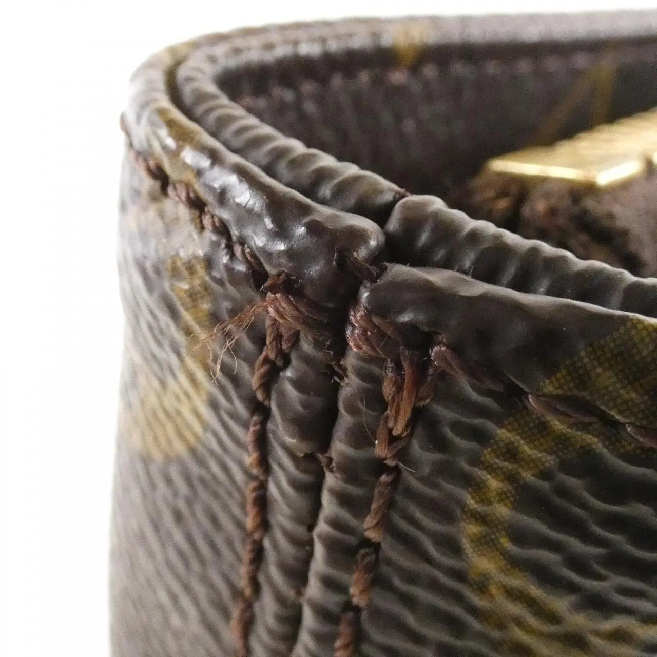 LOUIS VUITTON Caba Piano M51148 Handbag Monogram 黑色 Monogram 中古品B - 縮圖 4