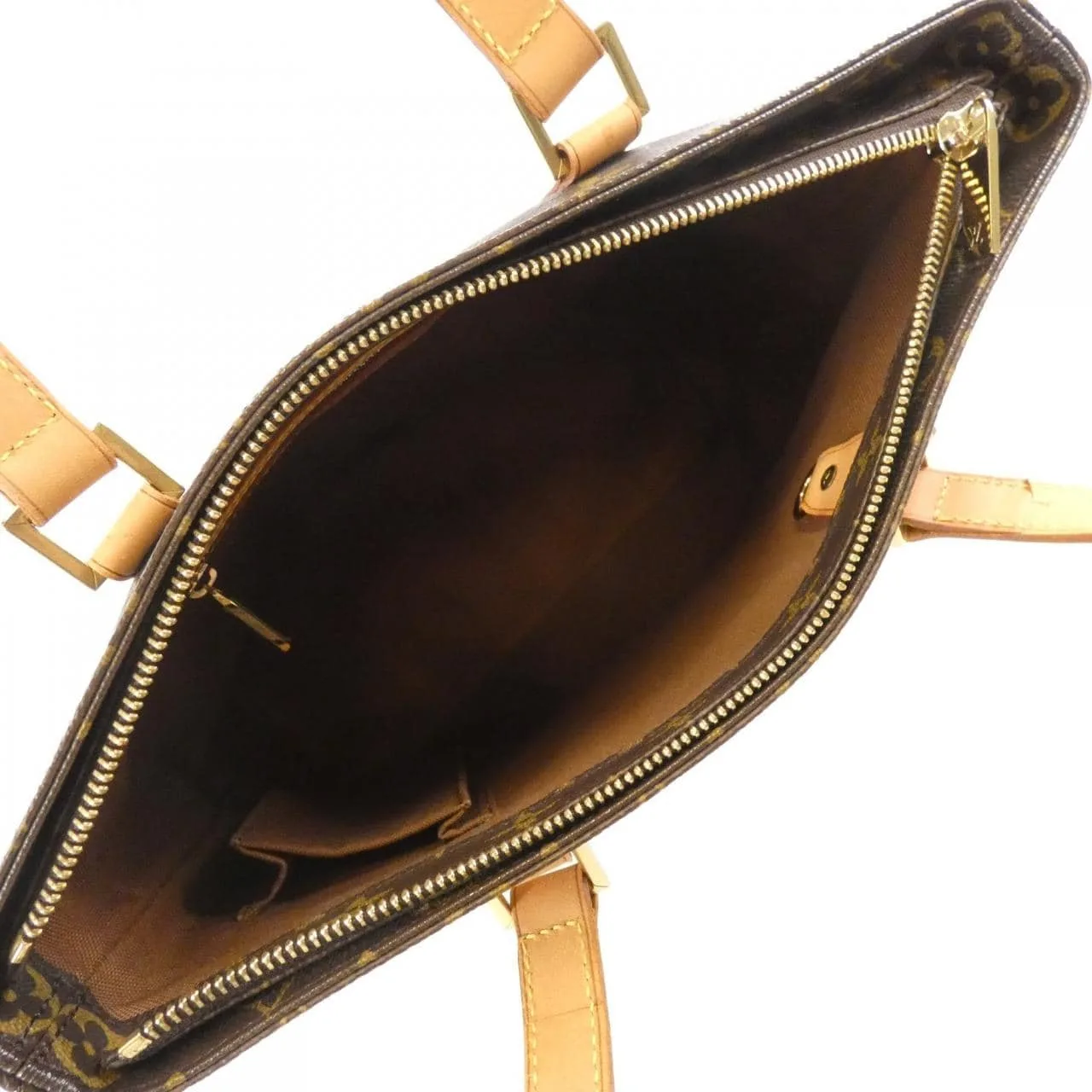 LOUIS VUITTON Caba Piano M51148 Handbag Monogram 黑色 Monogram 中古品B - 縮圖 8