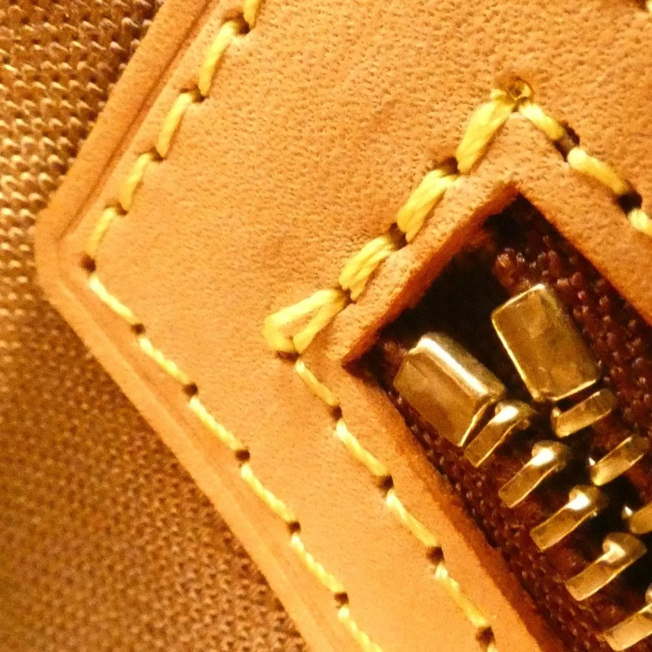 LOUIS VUITTON Caba Piano M51148 Handbag Monogram 黑色 Monogram 中古品B - 縮圖 9