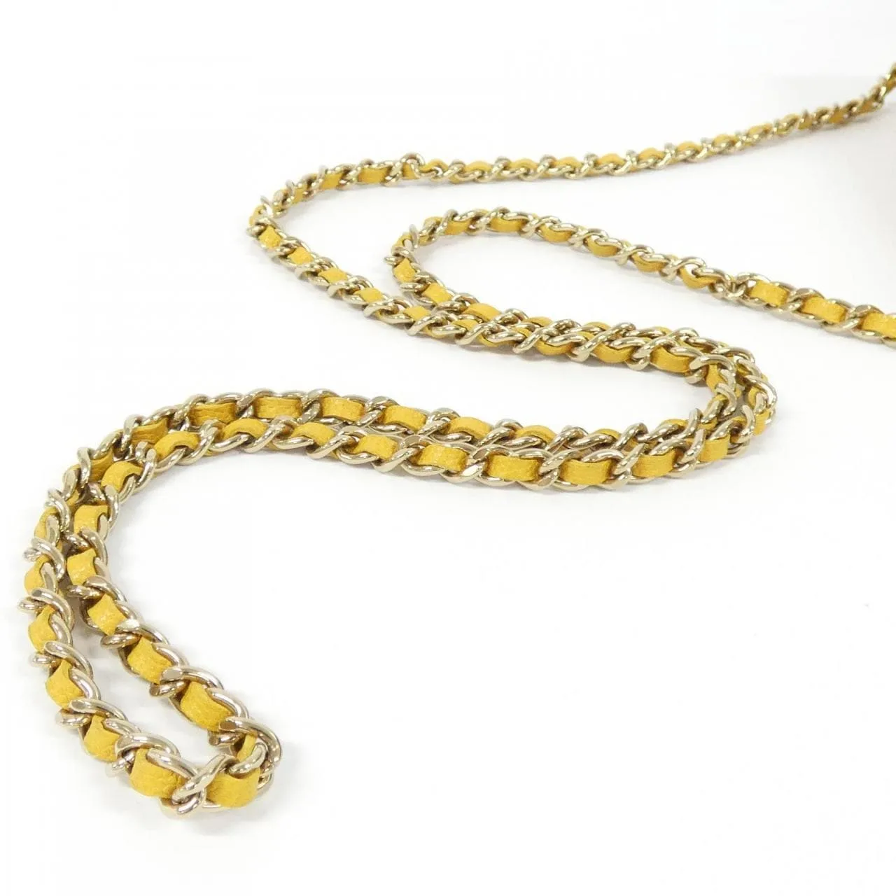 CHANEL Timeless Classic AP2096 Wallet Grained Calfskin 黃色 荔枝紋牛皮 中古品A - 縮圖 5