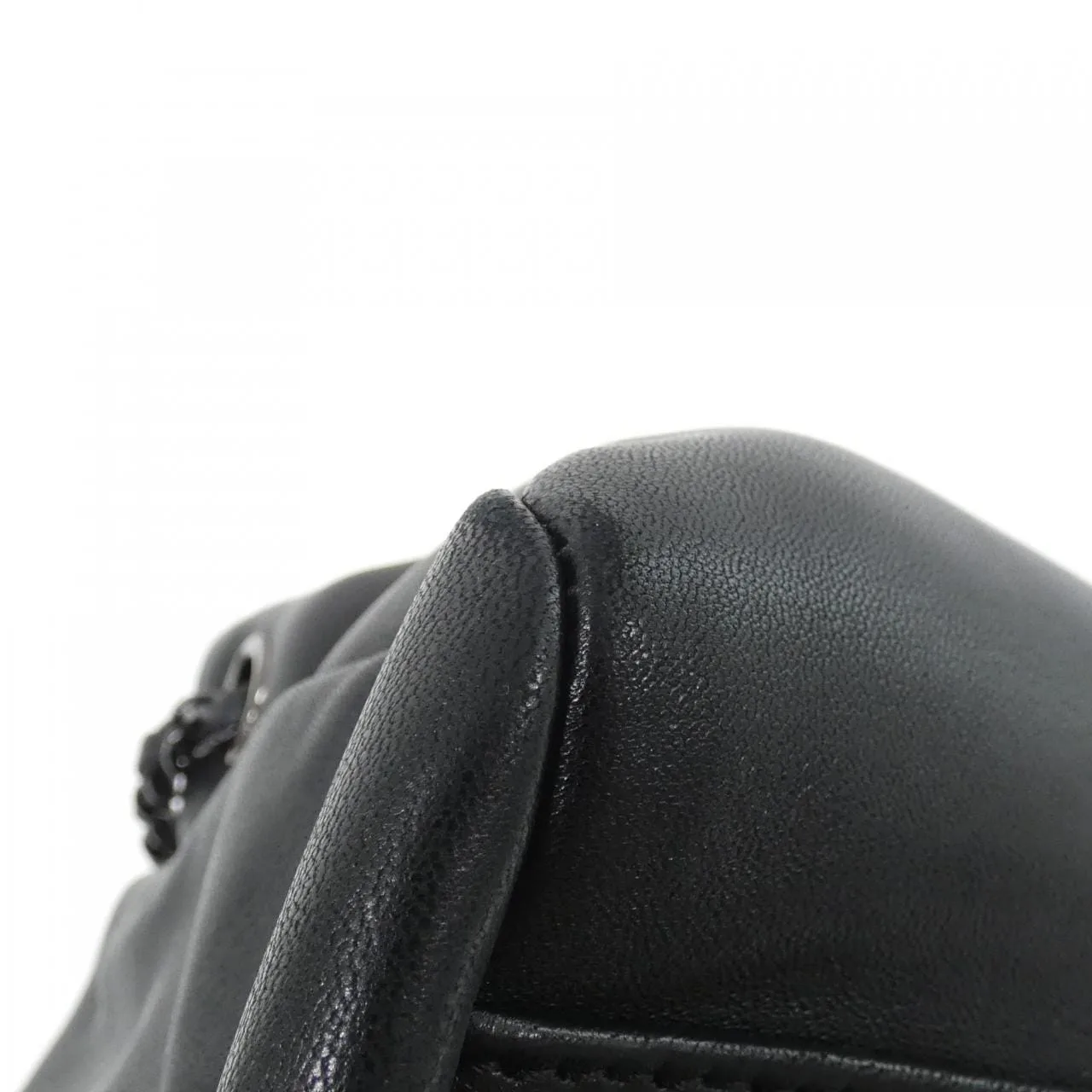 CHANEL 35874 Shoulder Lambskin Black Lambskin Rank A - Thumbnail 4