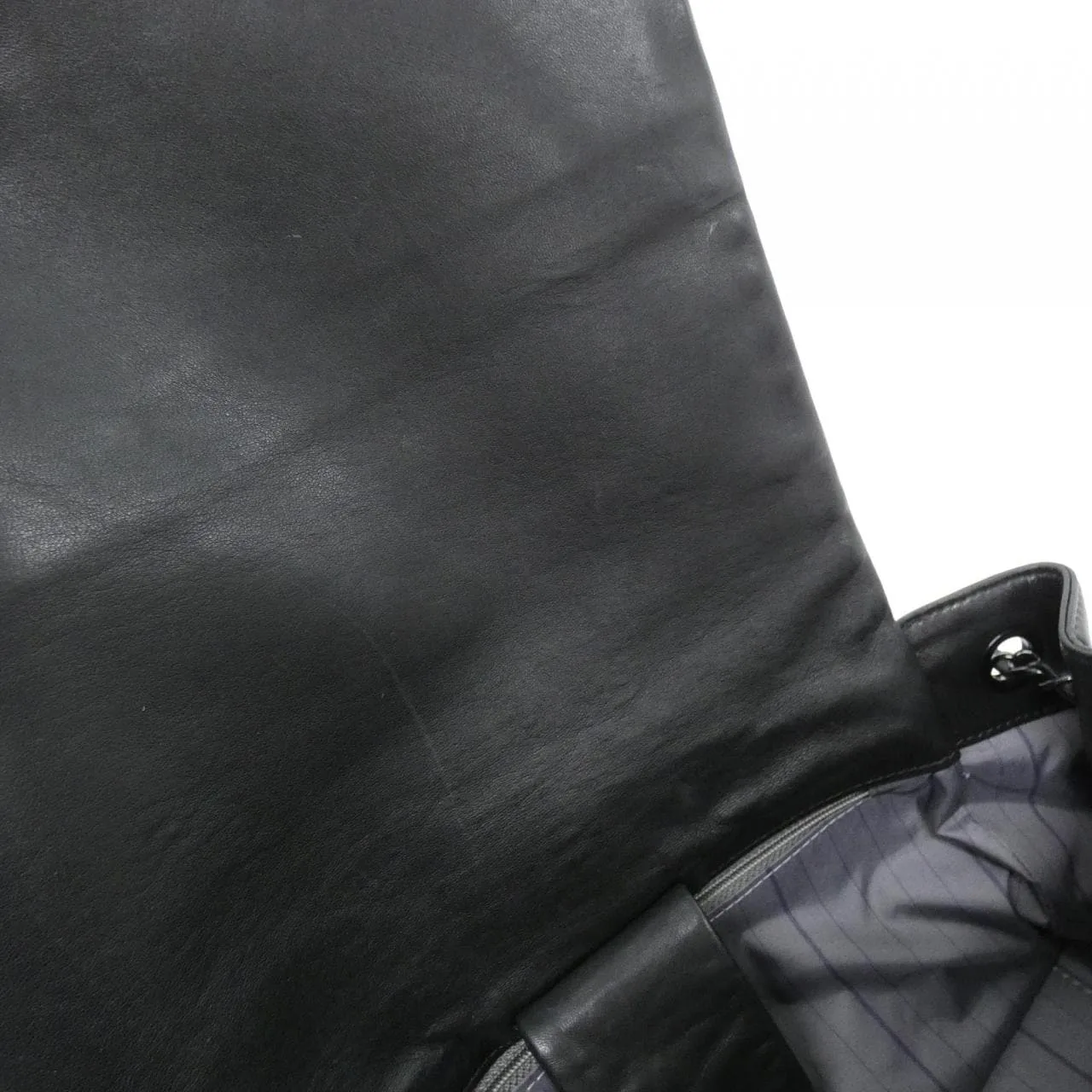 CHANEL 35874 Shoulder Lambskin Black Lambskin Rank A - Thumbnail 10