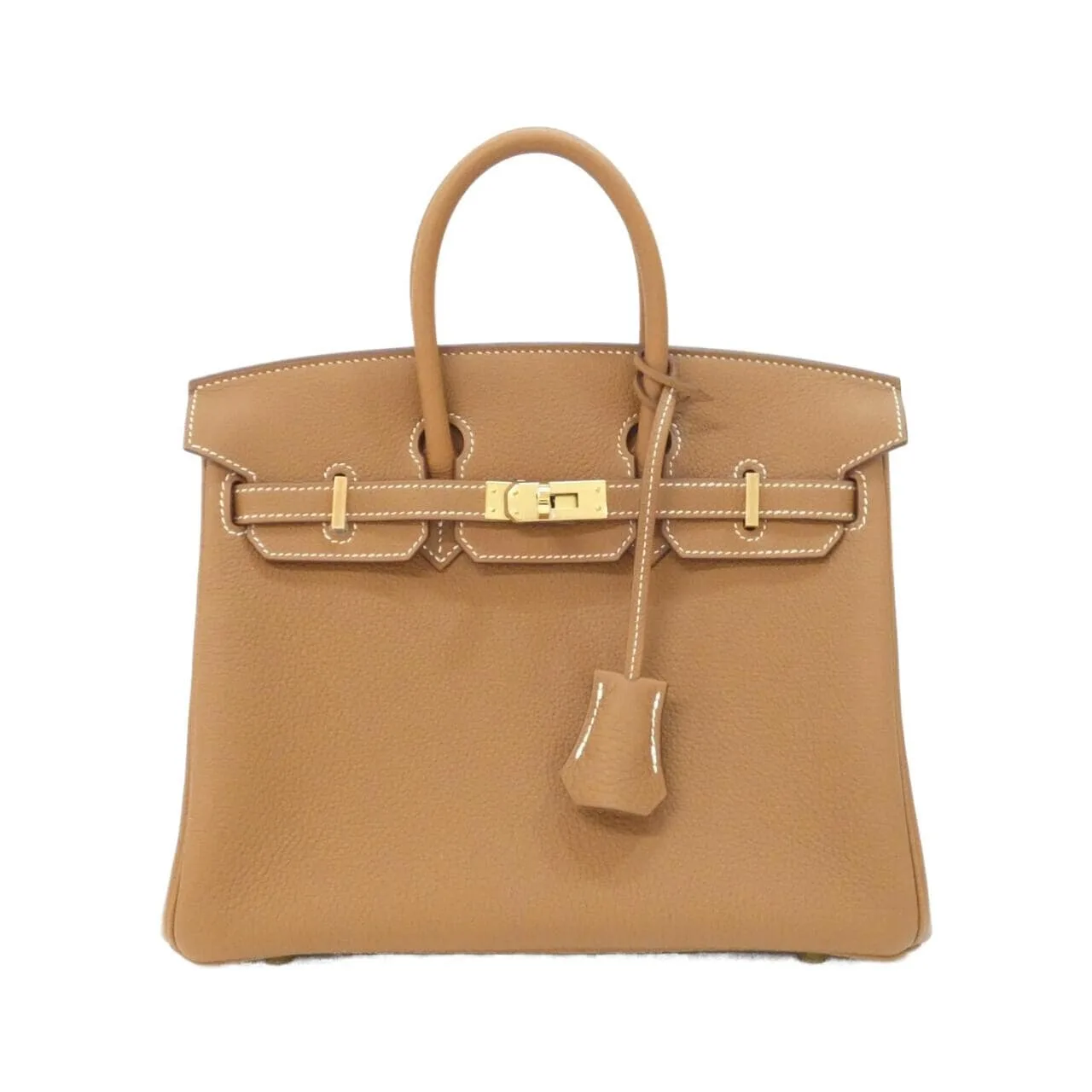 HERMES Birkin 041344CC Handbag Togo Gold