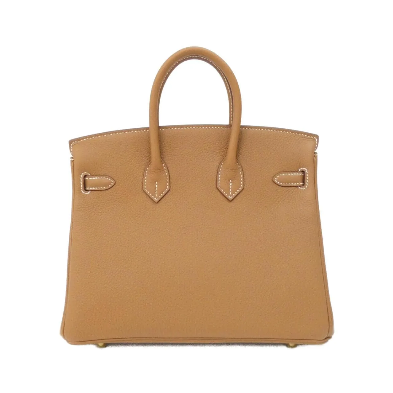 HERMES Birkin 041344CC Handbag Togo Gold Togo Leather Unused - Thumbnail 2