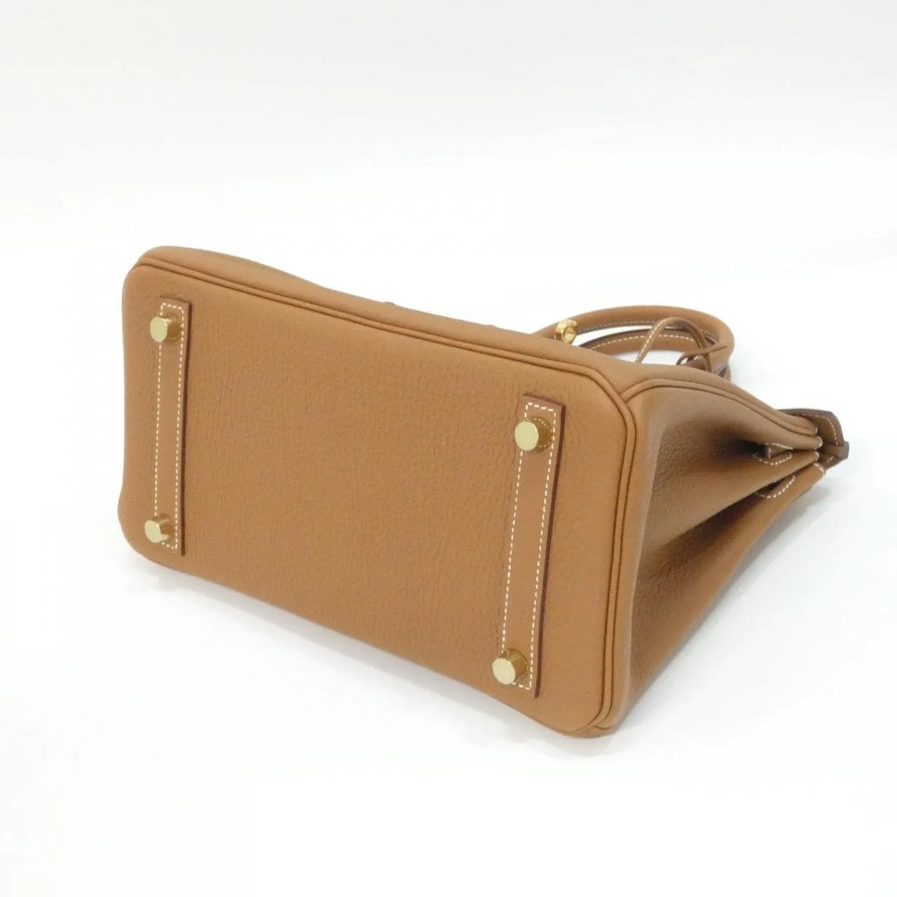 HERMES Birkin 041344CC Handbag Togo Gold Togo Leather Unused - Thumbnail 3