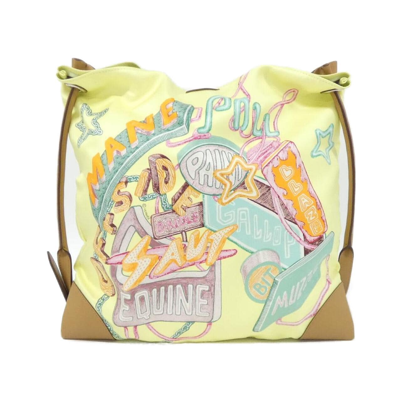 HERMES HERMÈS 084535CK Shoulder Bag Swift Black Swift Leather - Thumbnail 2