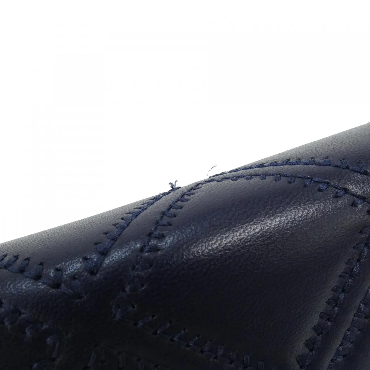 CHANEL 82705 Wallet Lambskin Navy Lambskin Rank A - Thumbnail 5