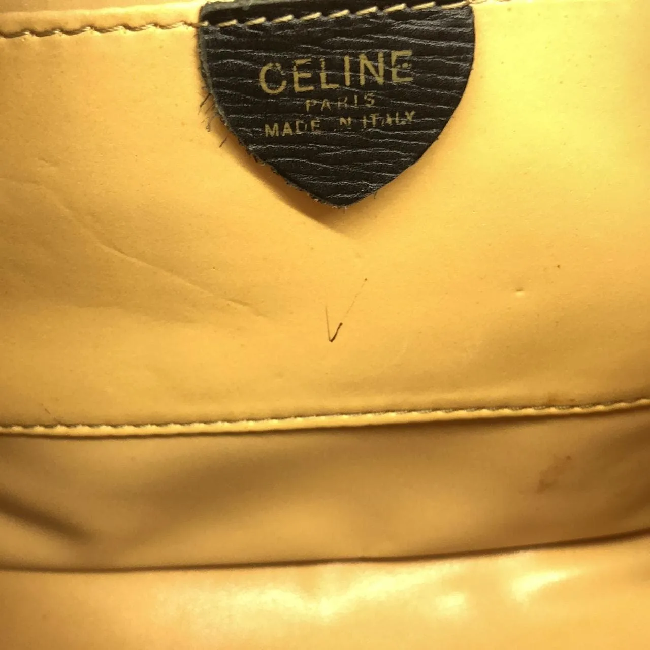 CELINE Shoulder Leather Black Leather Rank B - Thumbnail 9