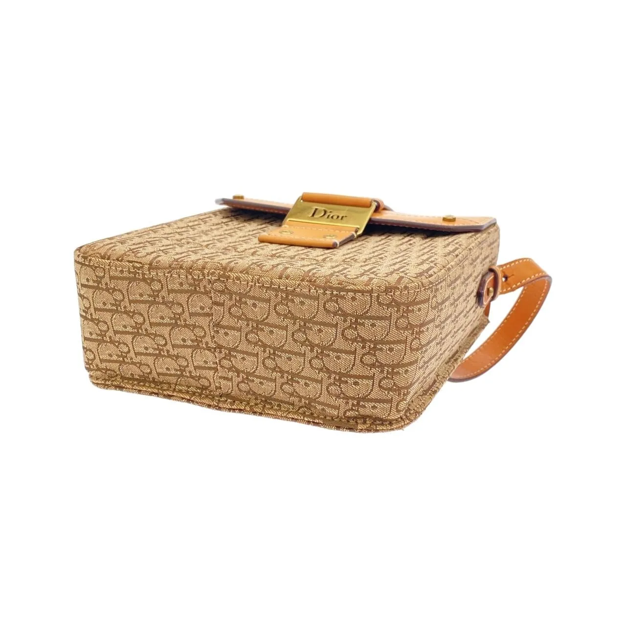 DIOR Shoulder Canvas 米色 帆布 中古品B - 縮圖 3