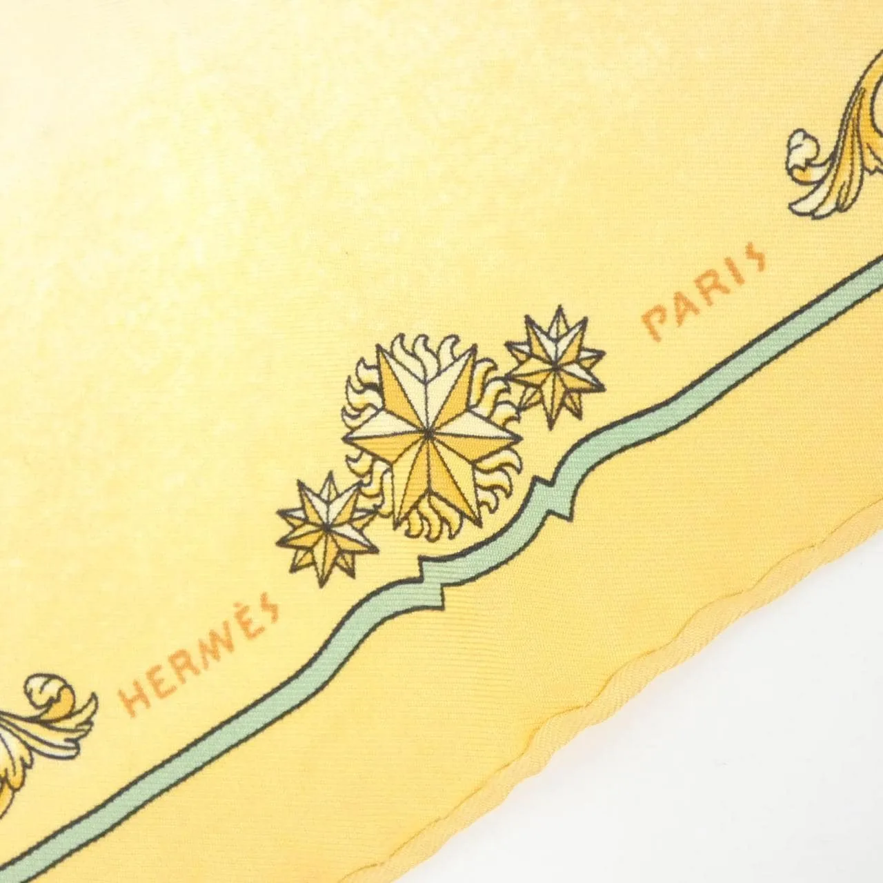 HERMES Scarf 黑色 中古品A - 縮圖 2
