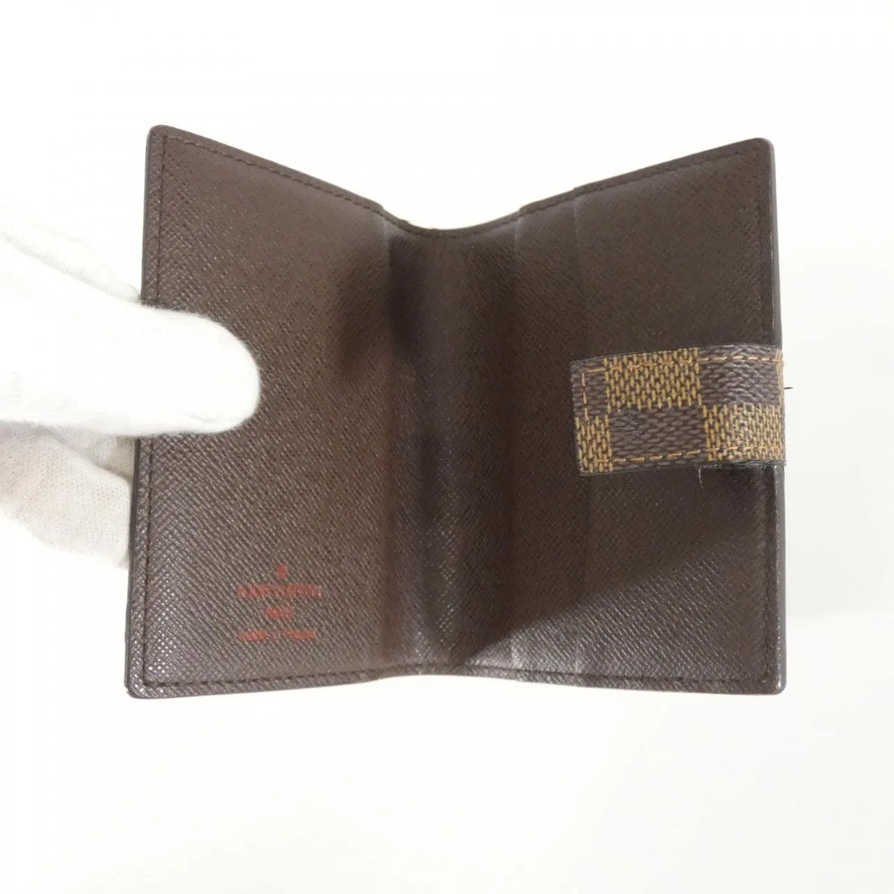 LOUIS VUITTON R20705 Wallet Damier Black Damier Rank A - Thumbnail 6