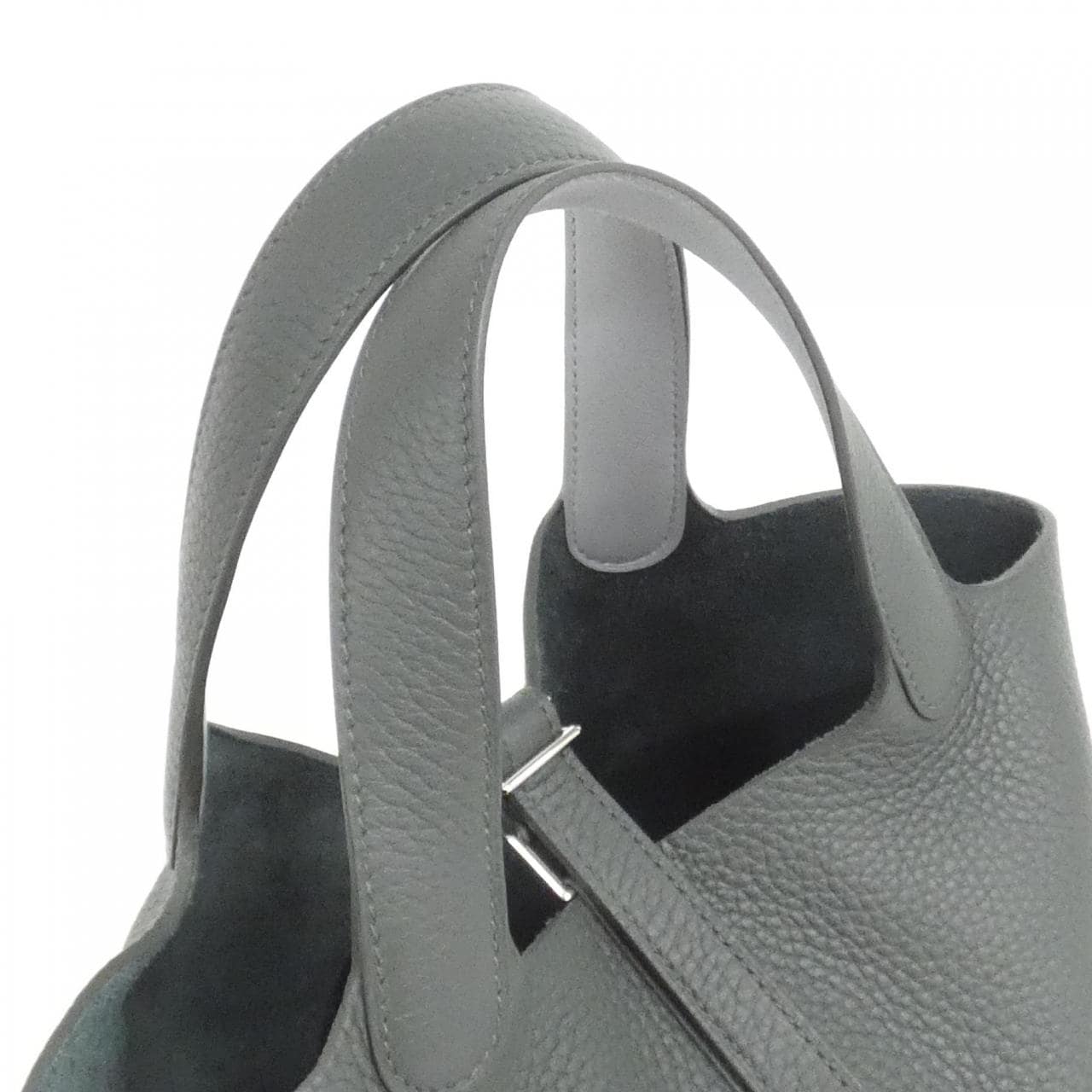 HERMES HERMÈS Picotin 069560CK Bag Clemence Clemence 皮 未使用品 - 縮圖 4