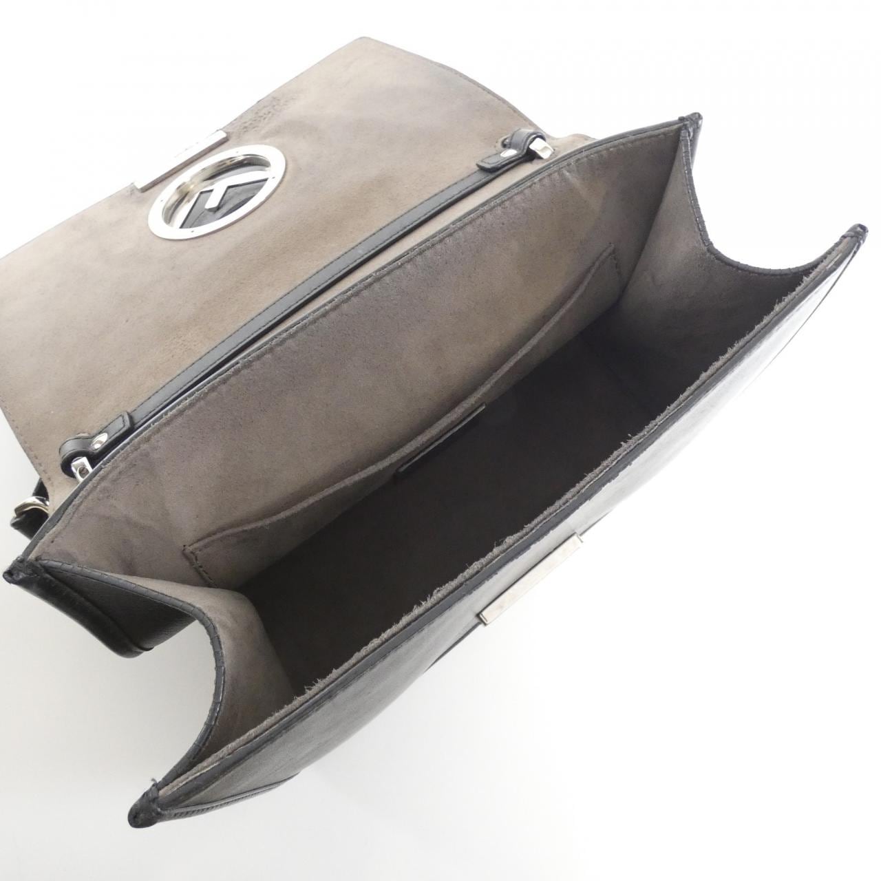 FENDI 8BT284 2IH Shoulder Bag Black - Thumbnail 9