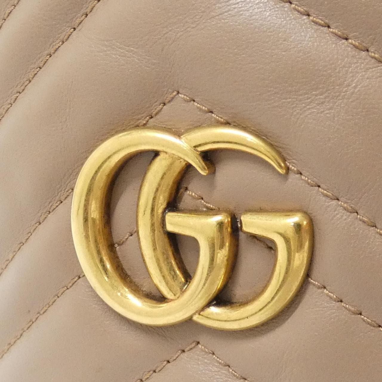 GUCCI 575163 DTDRT Shoulder Bag Leather 黑色 皮革 - 縮圖 4