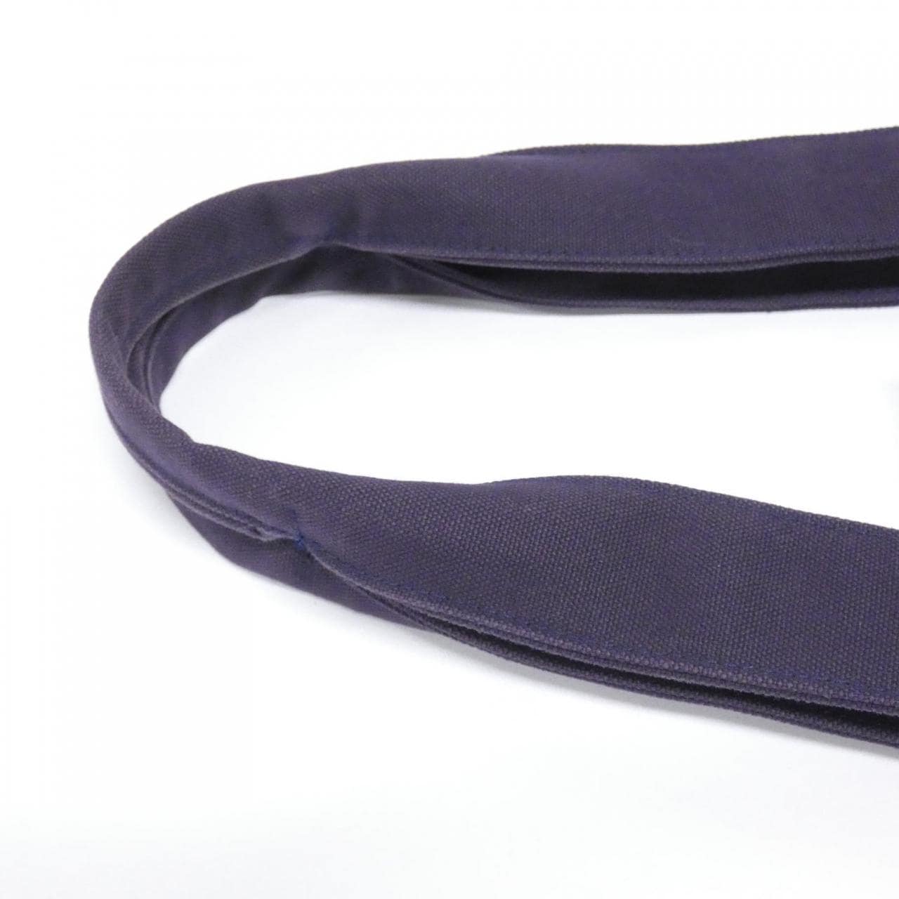 HERMES HERMÈS 102495M Bag Canvas 黑色 帆布 中古品A - 縮圖 3