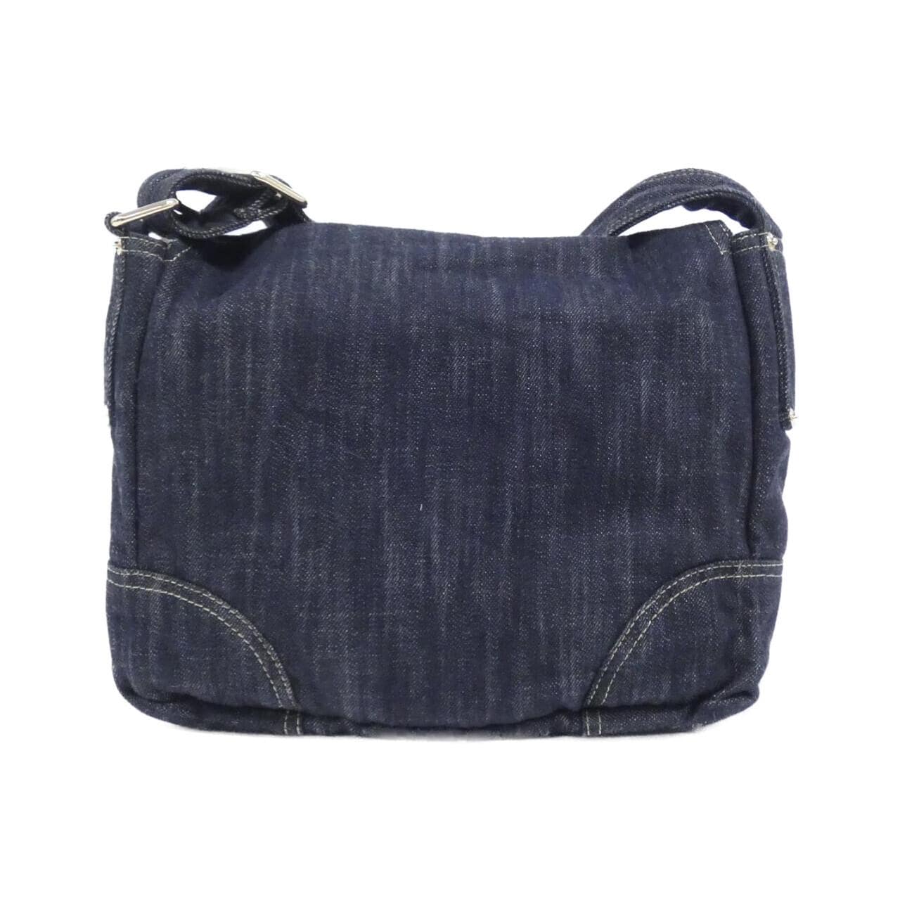 CHANEL 31987 Shoulder Denim Blue Denim - Thumbnail 2