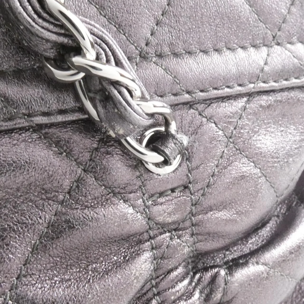 CHANEL 36172 Shoulder Silver - Thumbnail 4