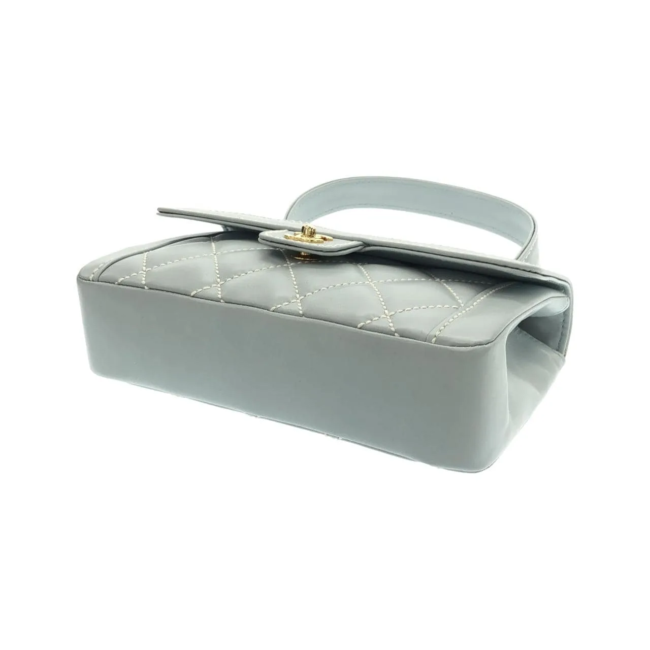 CHANEL 27569 Handbag 藍色 中古品A - 縮圖 3