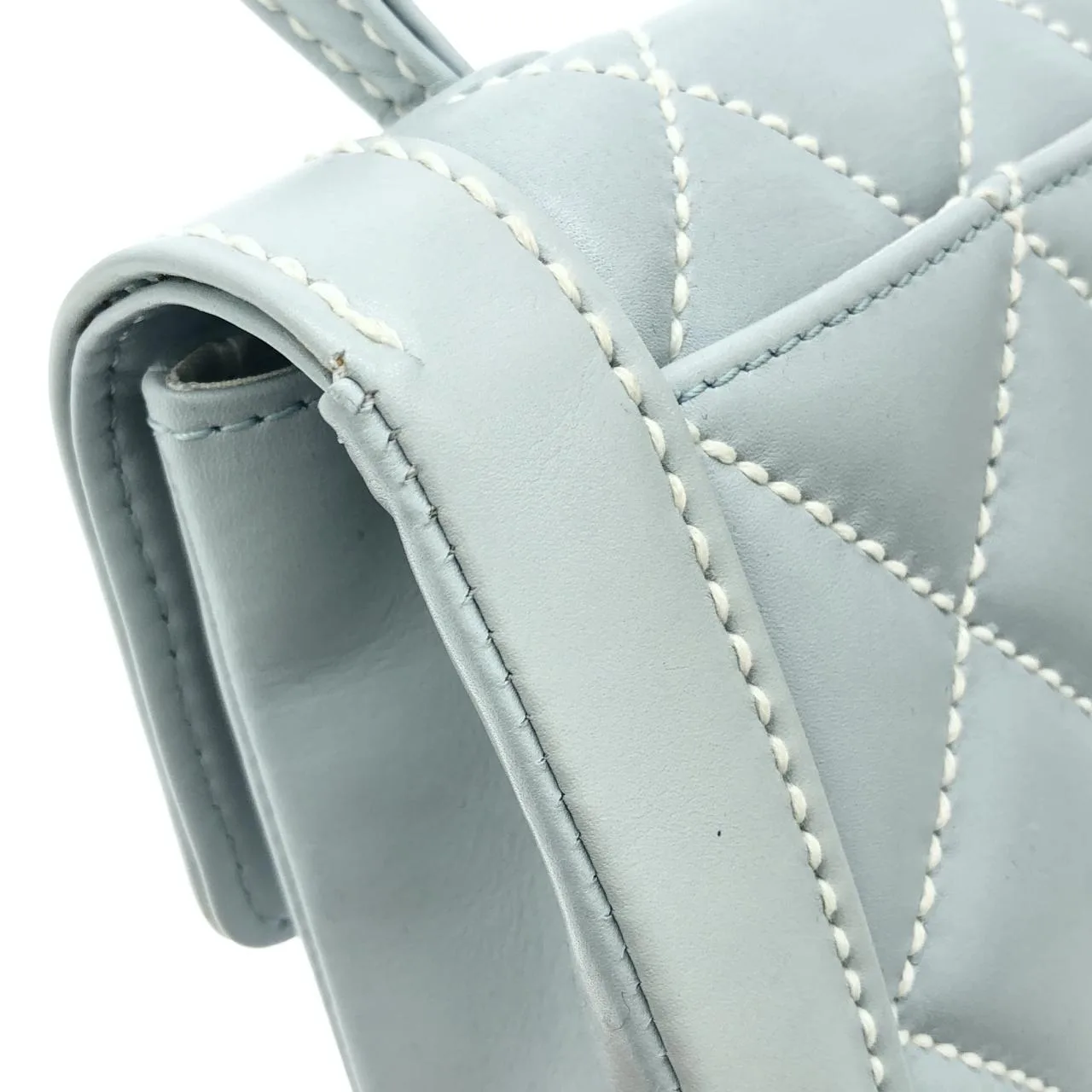 CHANEL 27569 Handbag 藍色 中古品A - 縮圖 5