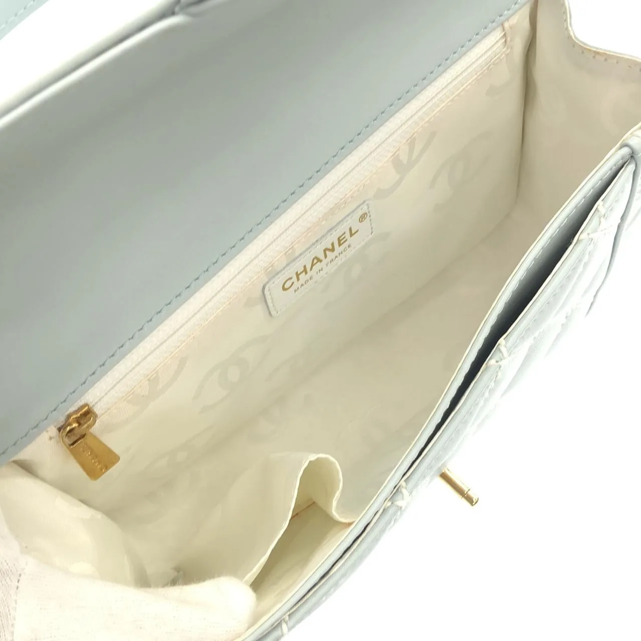 CHANEL 27569 Handbag 藍色 中古品A - 縮圖 7