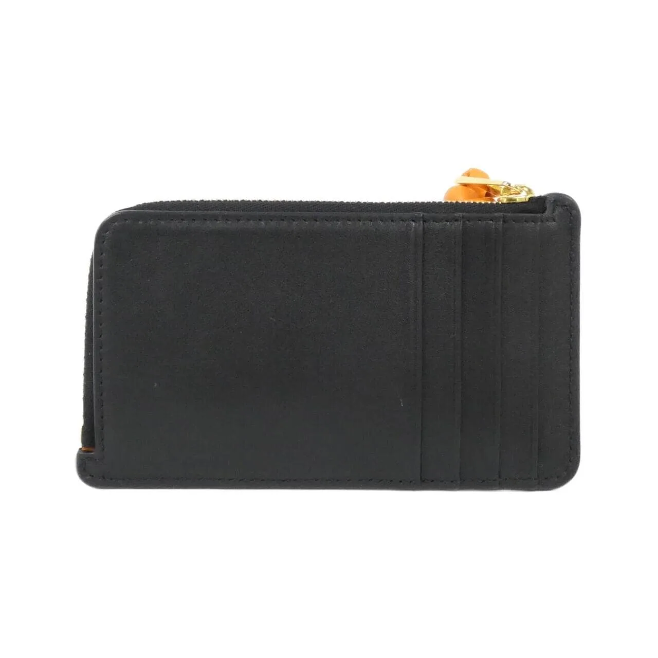 LOEWE CEM1Z40X02 Coin Case 黑色 中古品A - 縮圖 2