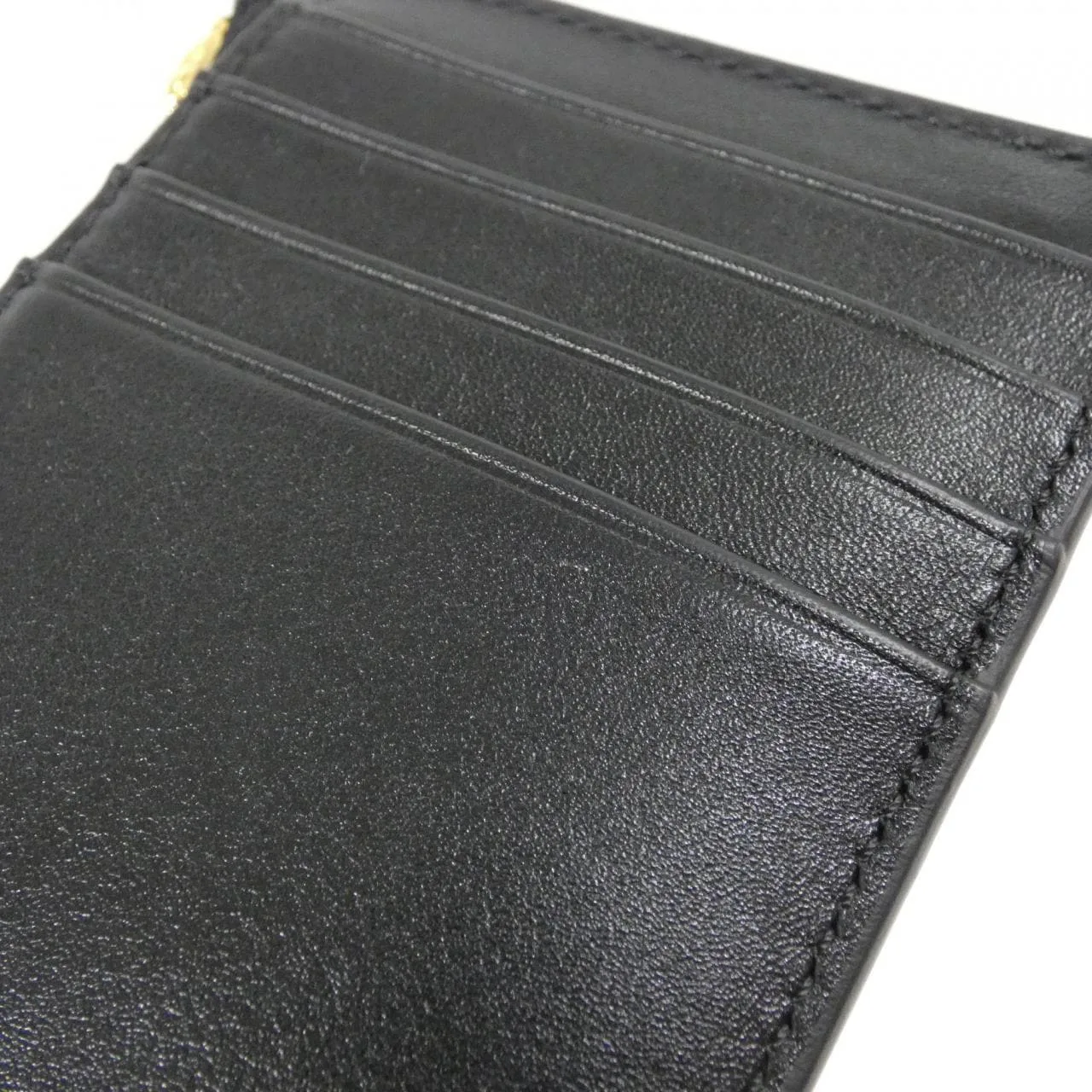 LOEWE CEM1Z40X02 Coin Case 黑色 中古品A - 縮圖 6