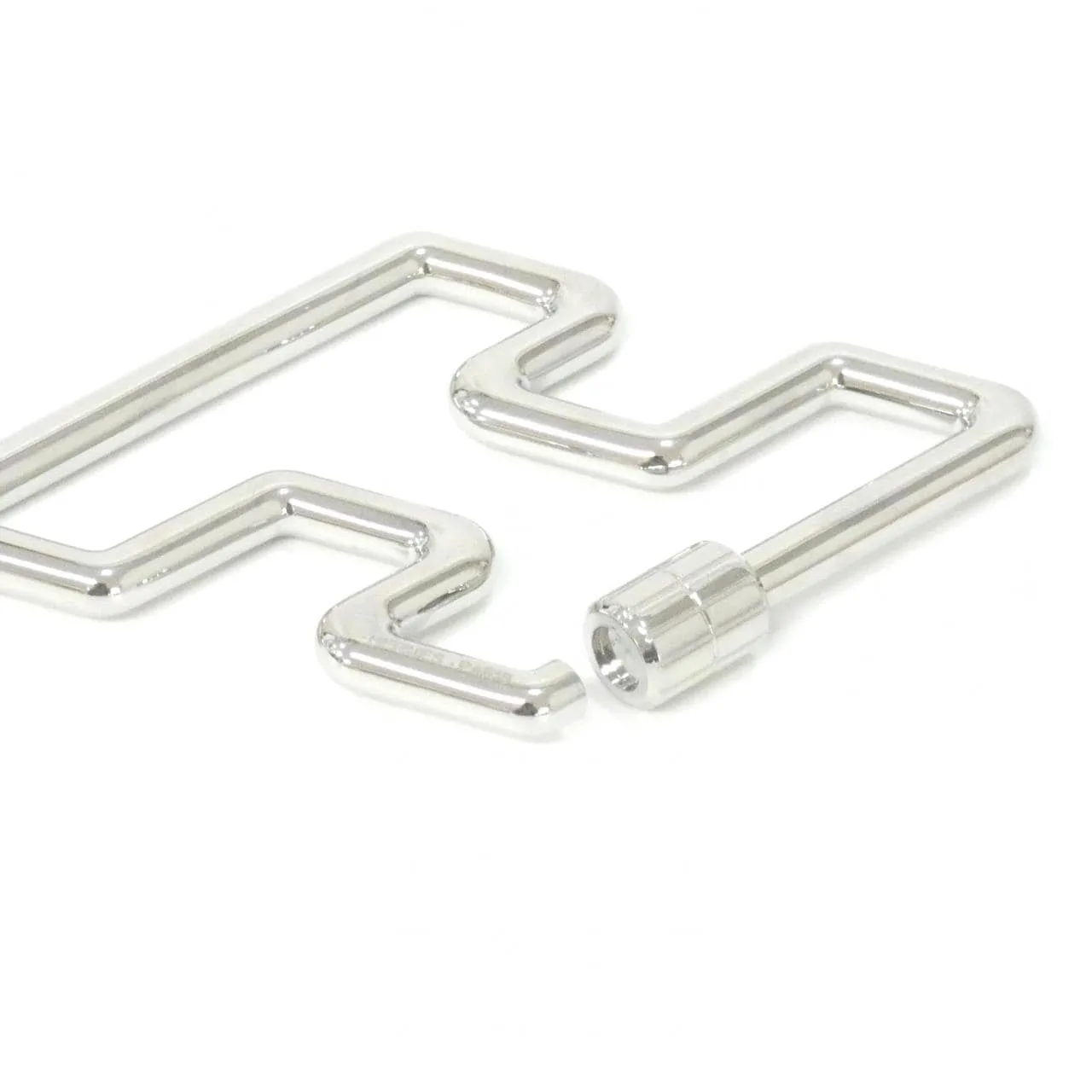 HERMES 077245FJ Key Case Silver Rank A - Thumbnail 3