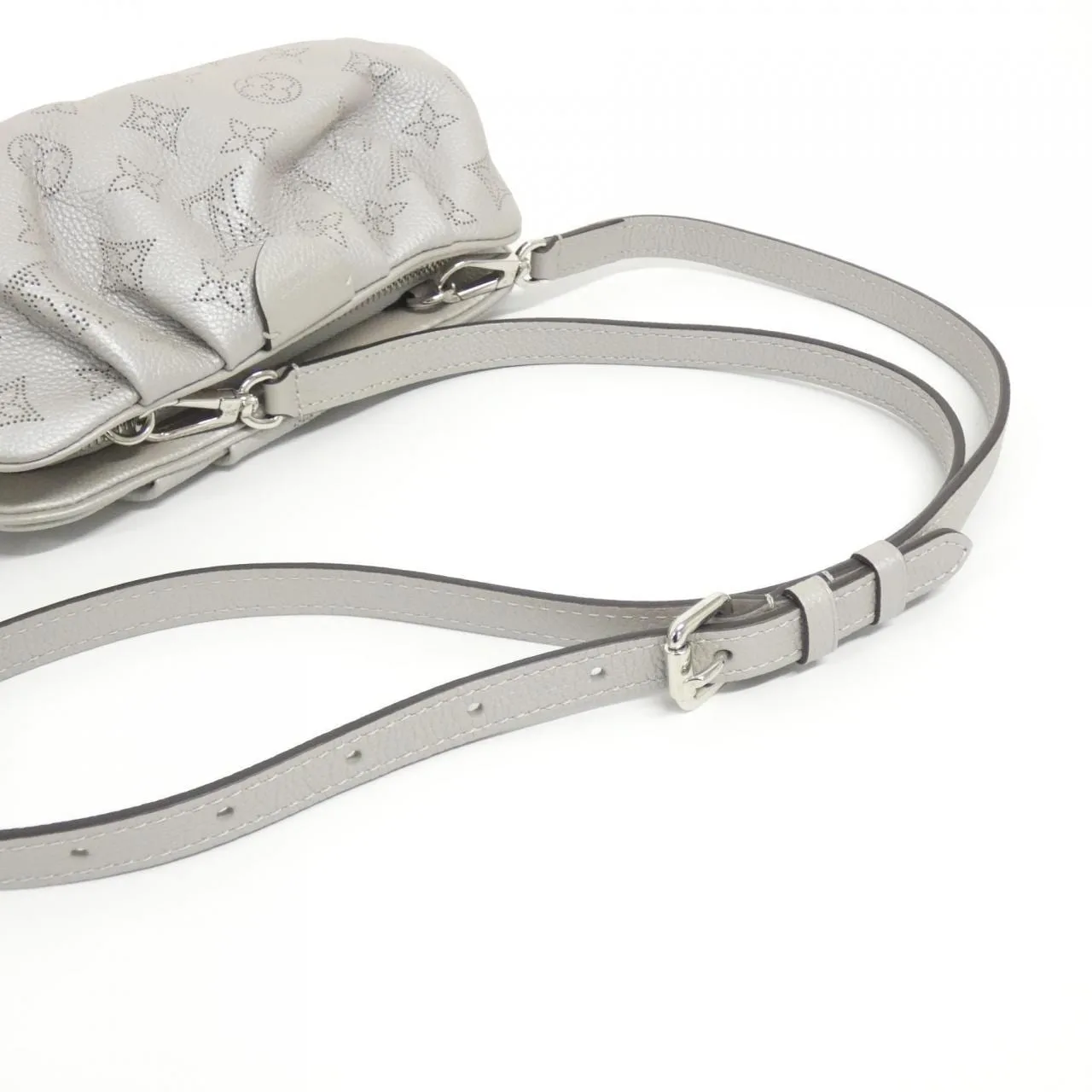 LOUIS VUITTON Mahina M80904 Shoulder Black Rank A - Thumbnail 4