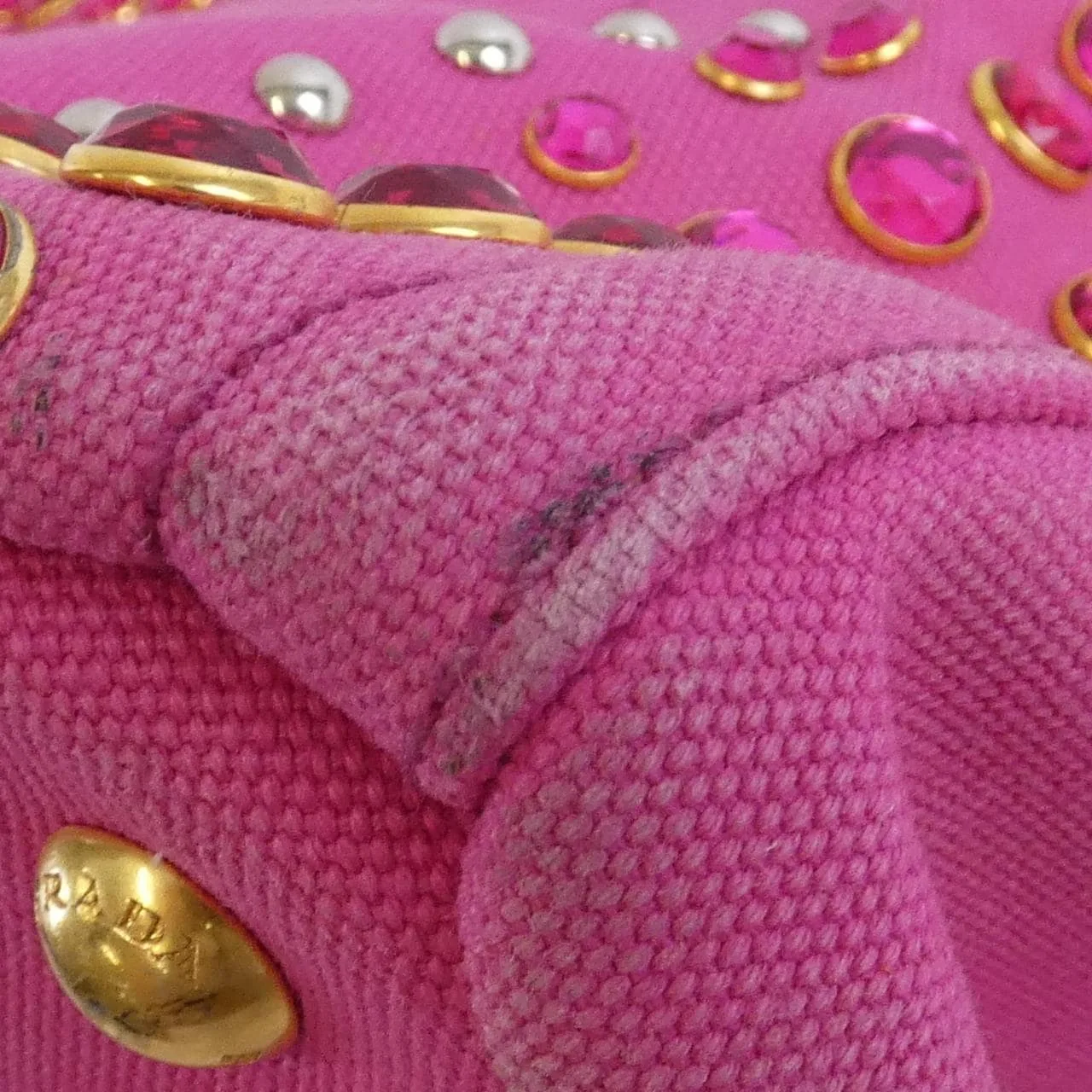 PRADA B2642O 手提包 黑色 中古品B - 縮圖 4