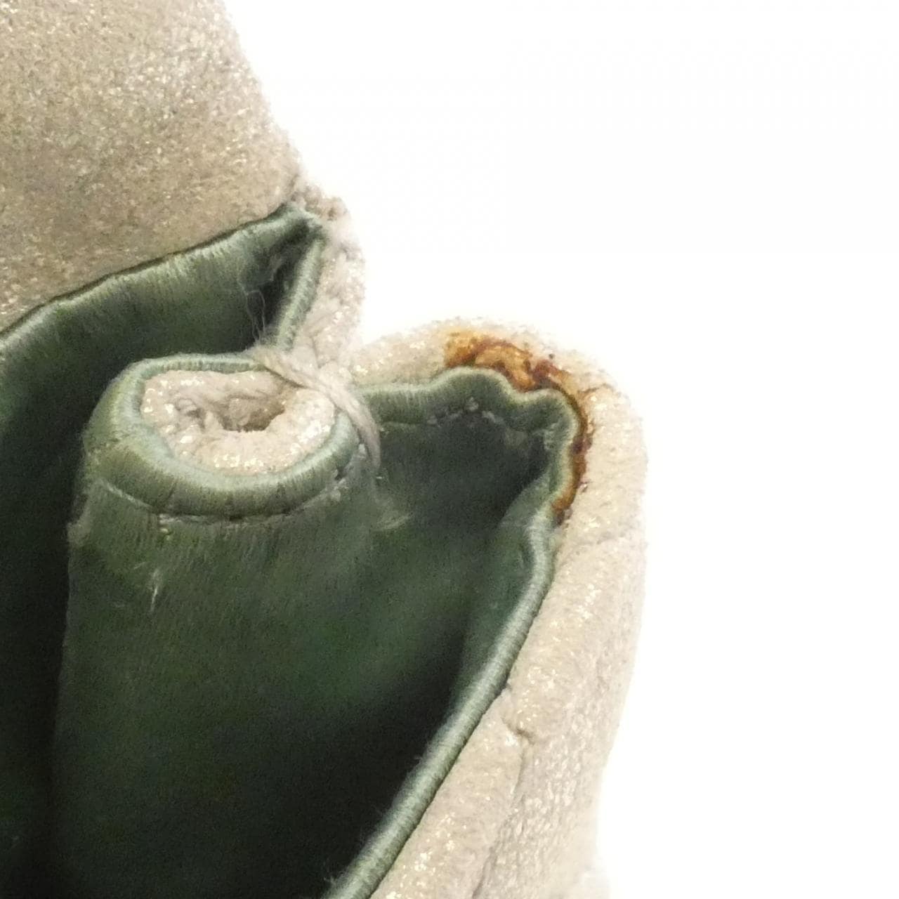 DIOR Lady Dior Bag Leather 銀色 皮革 - 縮圖 8